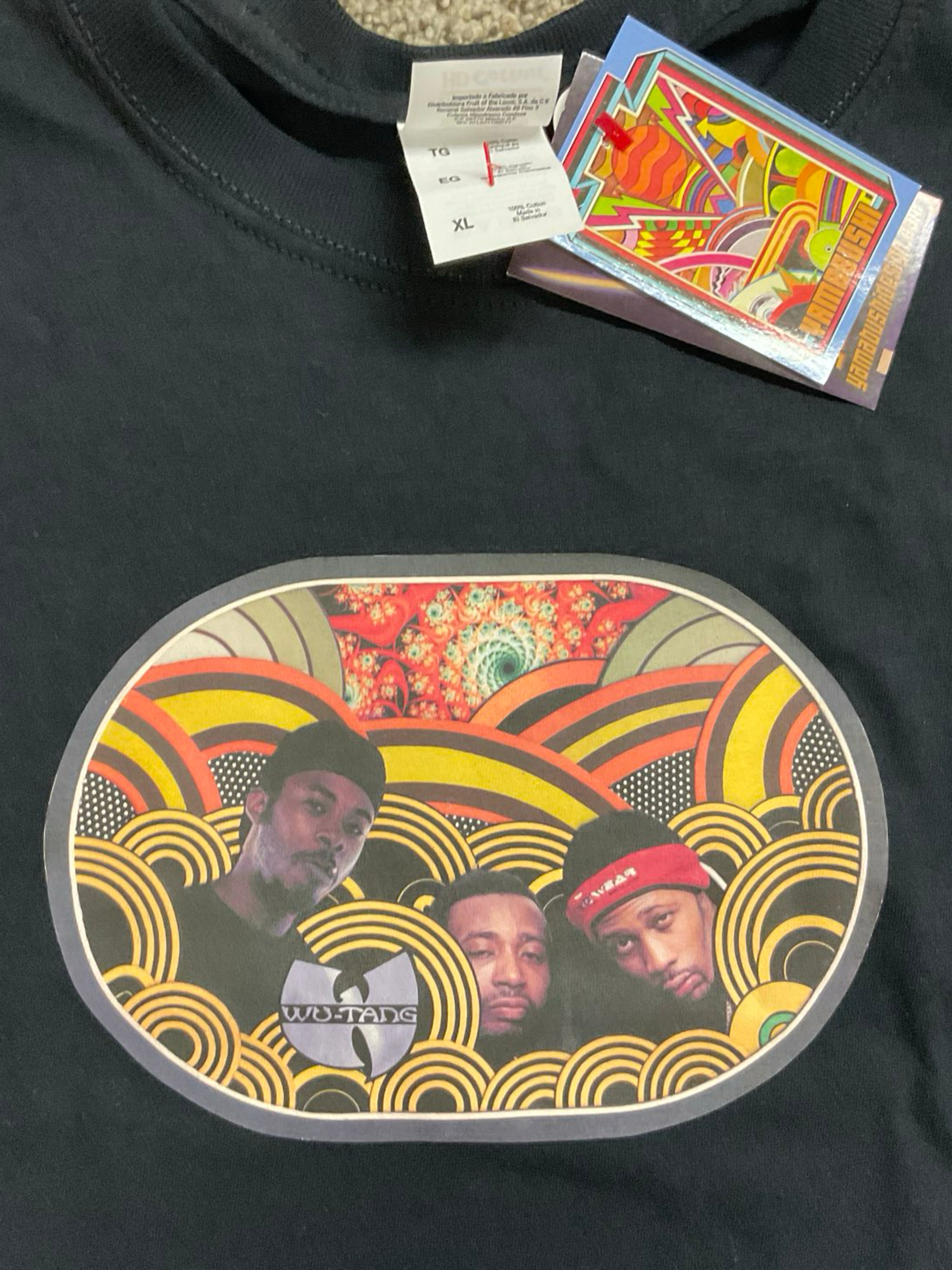 Preview pic of Wu Tang Clan XL Tshirt by Artist Rob Yamabushi