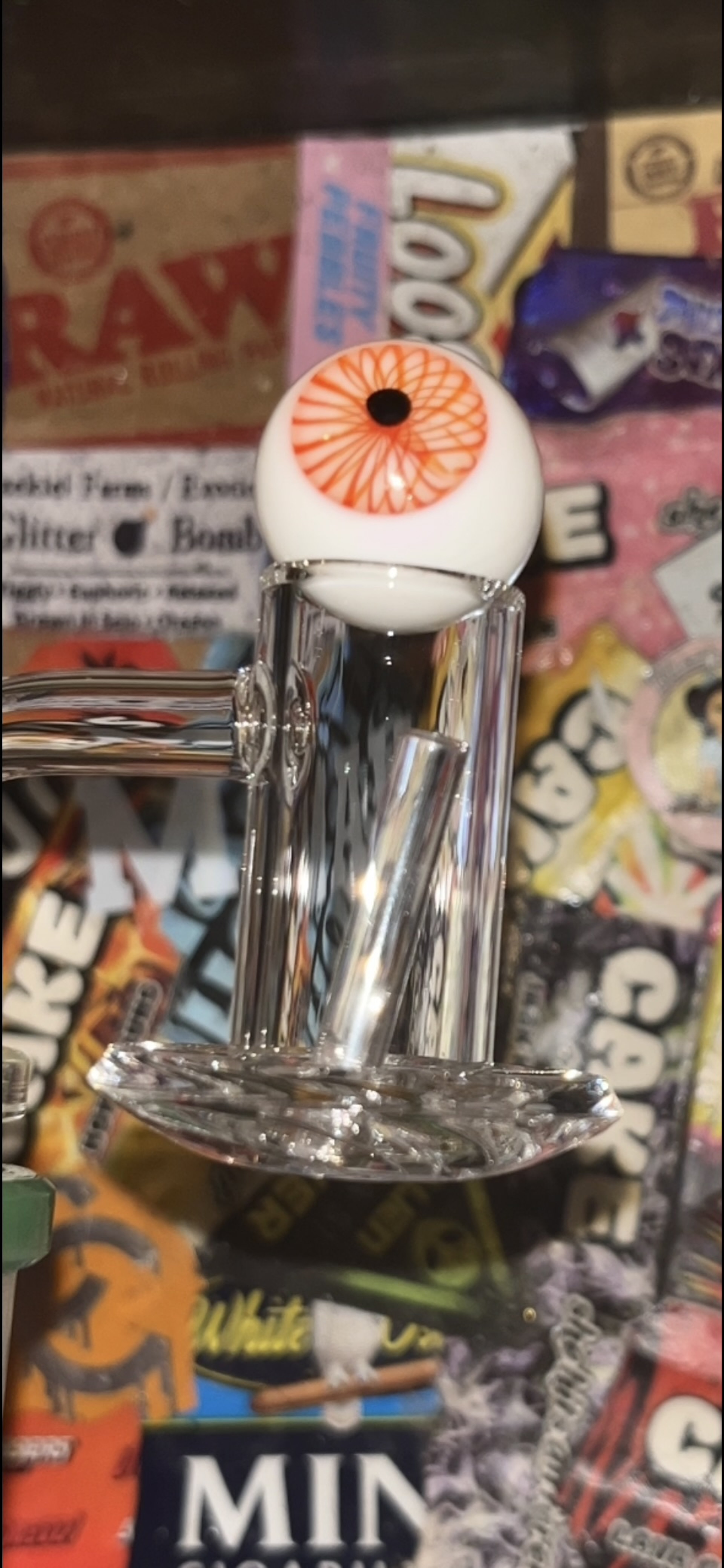 Preview pic of Blender Quartz Banger Set w/ Eye Marble Cap