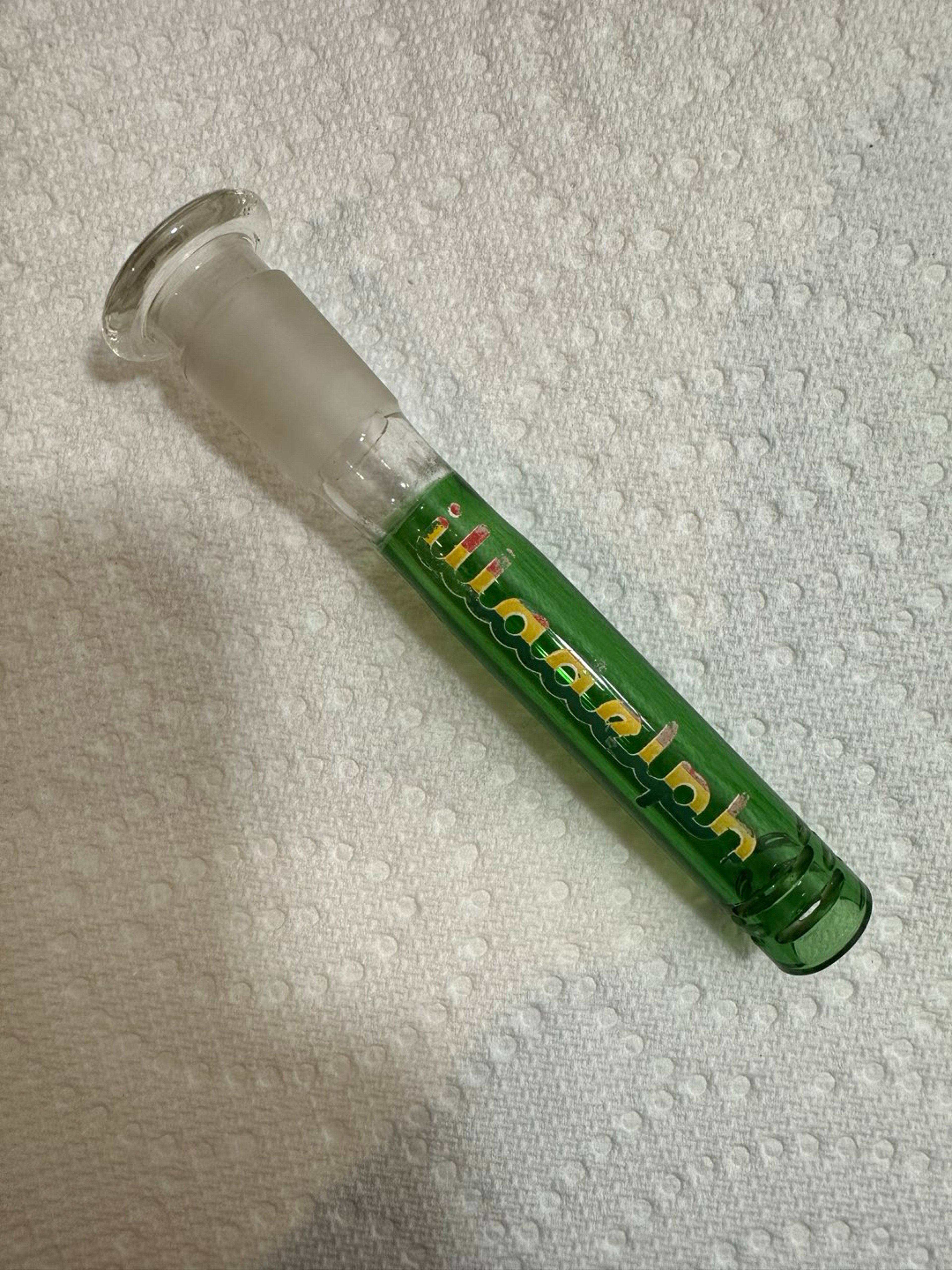 OG Illadelph Rasta Flathead Downstem image 0