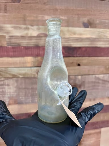 Preview pic of Costa Glass Sake Bottle Rig 10mm- Satin
