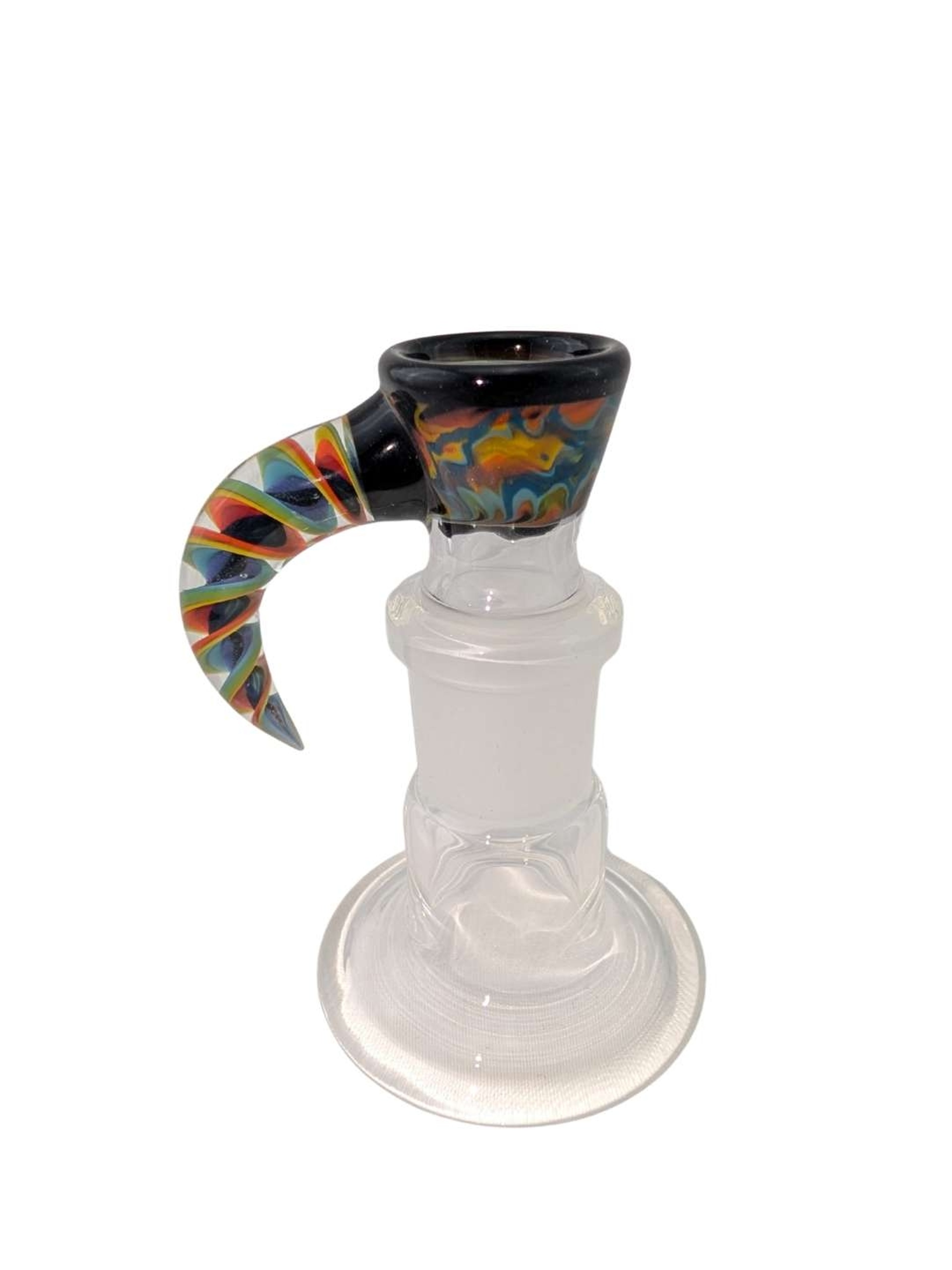 Preview pic of 18mm 4 hole collab slide  w/ @btf_glasswork