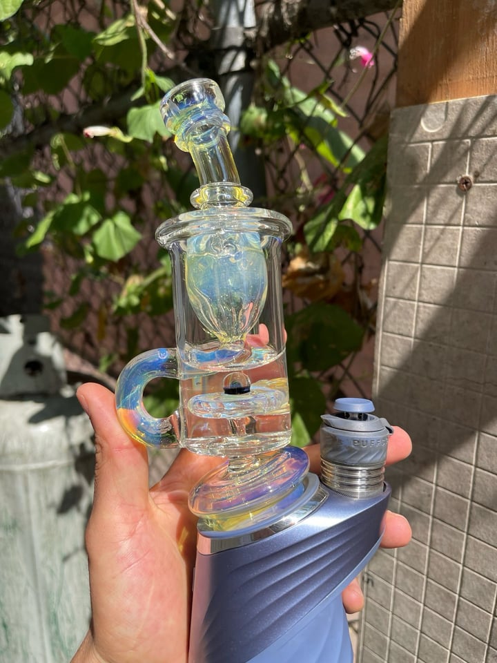 Silver fume puffco attachmen... | Shop OJ Flame on GlassPass
