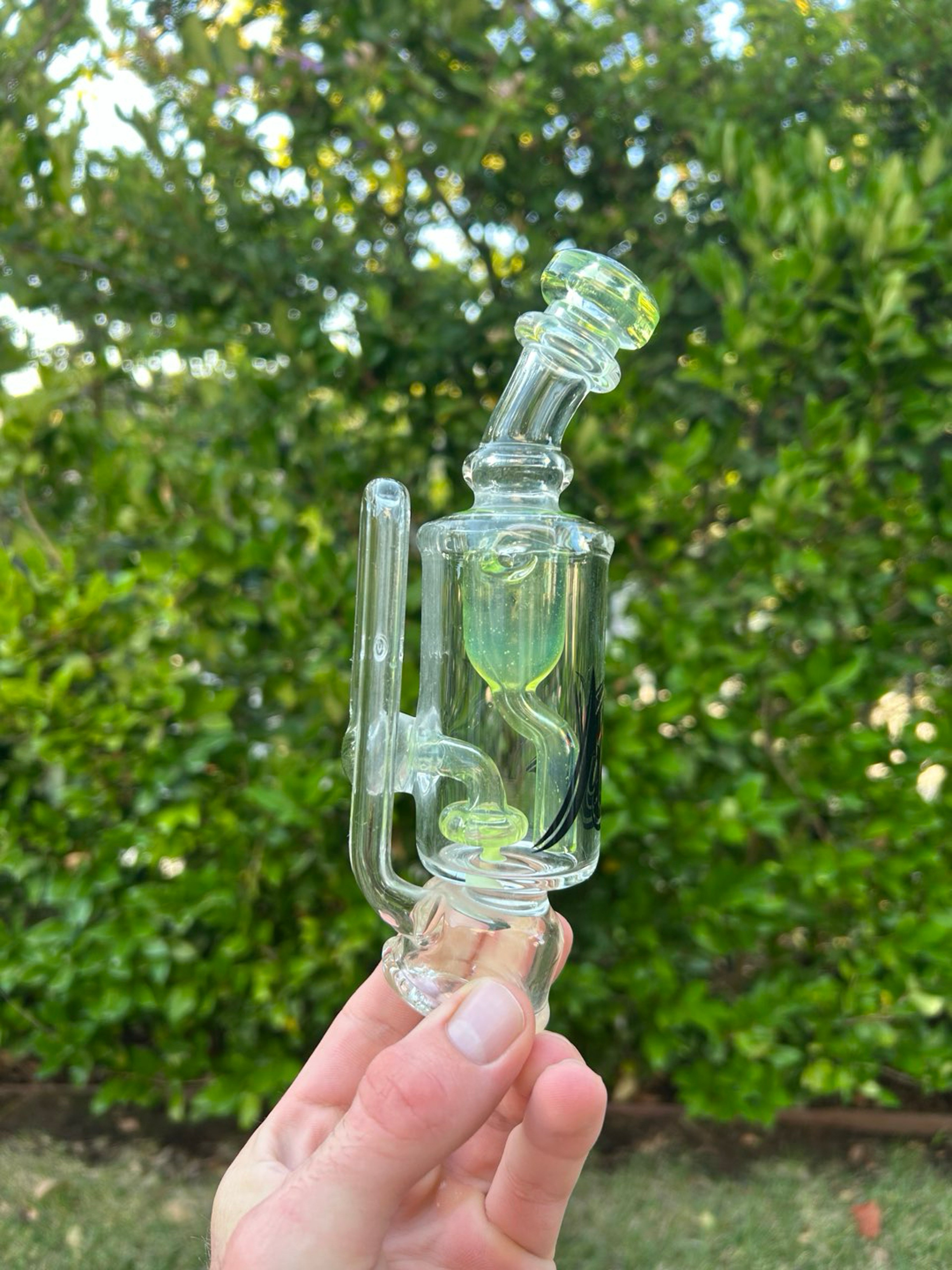 Preview pic of Wet Puffco Peak Top Incylcler Glass Attachment