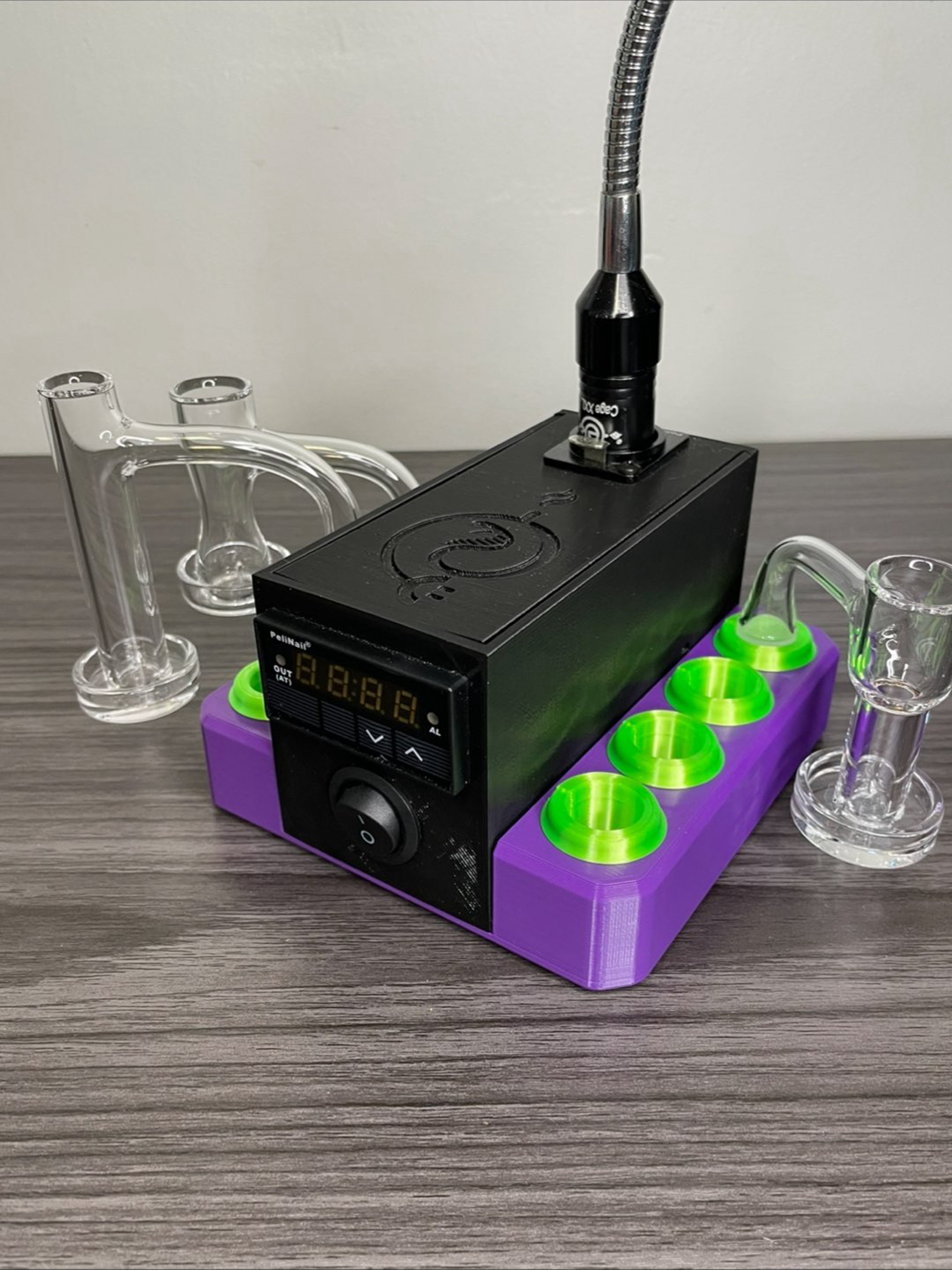 Cobra Coil Banger Station - Purple / Green image 0