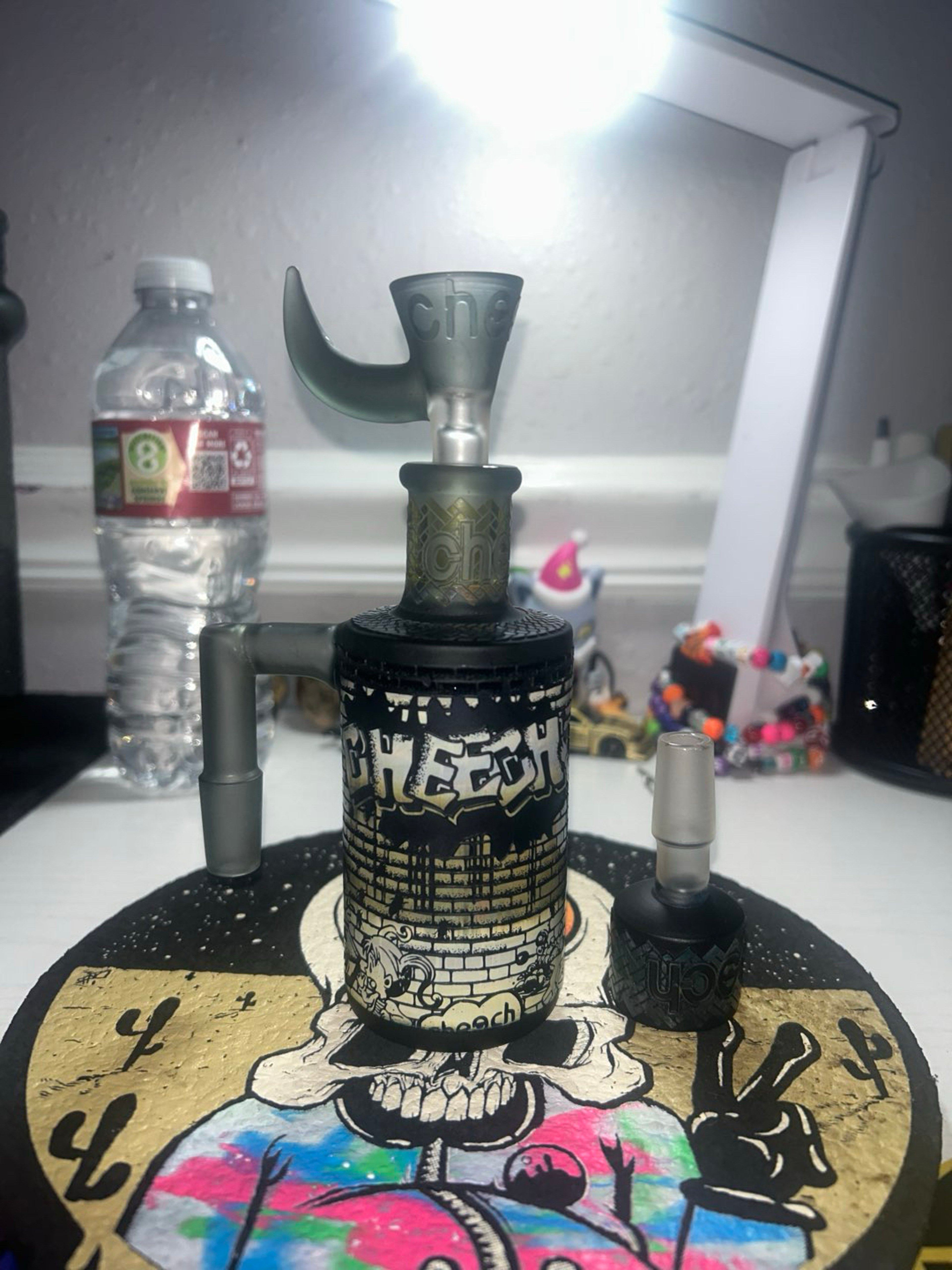 Preview pic of Cheech Fully Worked Fumed&Carved Ac&Bowls Bundle