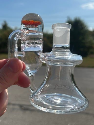 Preview pic of Flower Implosion Cheech 14mm Dry Ash Catcher
