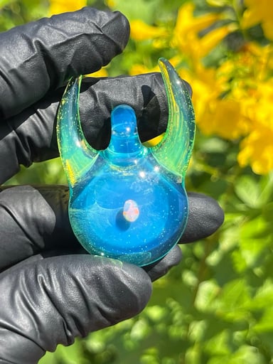 Preview pic of Marina/Slyme Mini Horned Opal Pendant