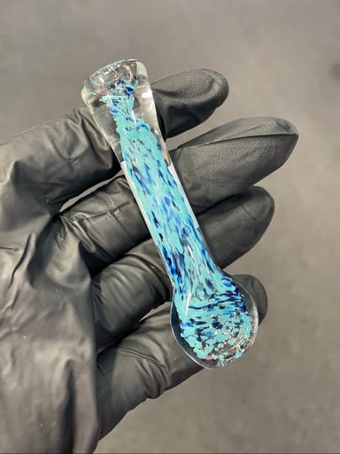 Preview pic of Glass Frit Pipe Blue