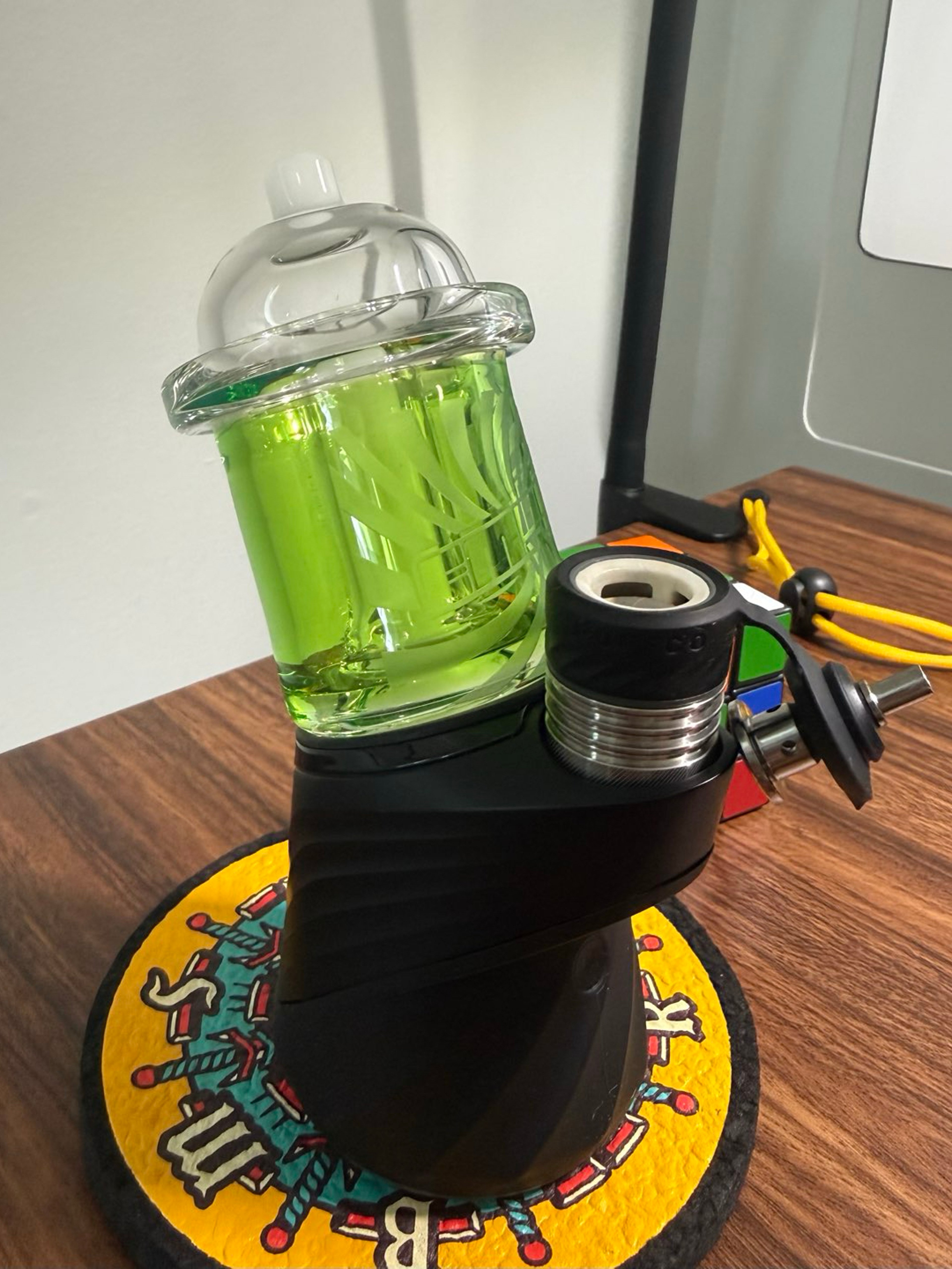 Empire Glassworks - Slushie Puffco Peak / Peak Pro Attachment - Sour Apple image 0