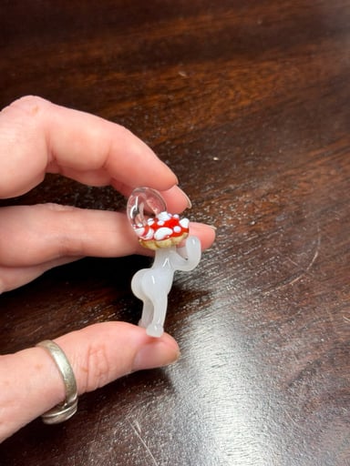Preview pic of Fancy dancing fungi pendant