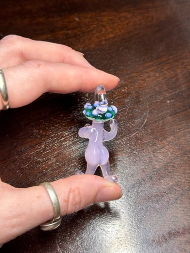 Preview pic of Fancy dancing fungi pendant