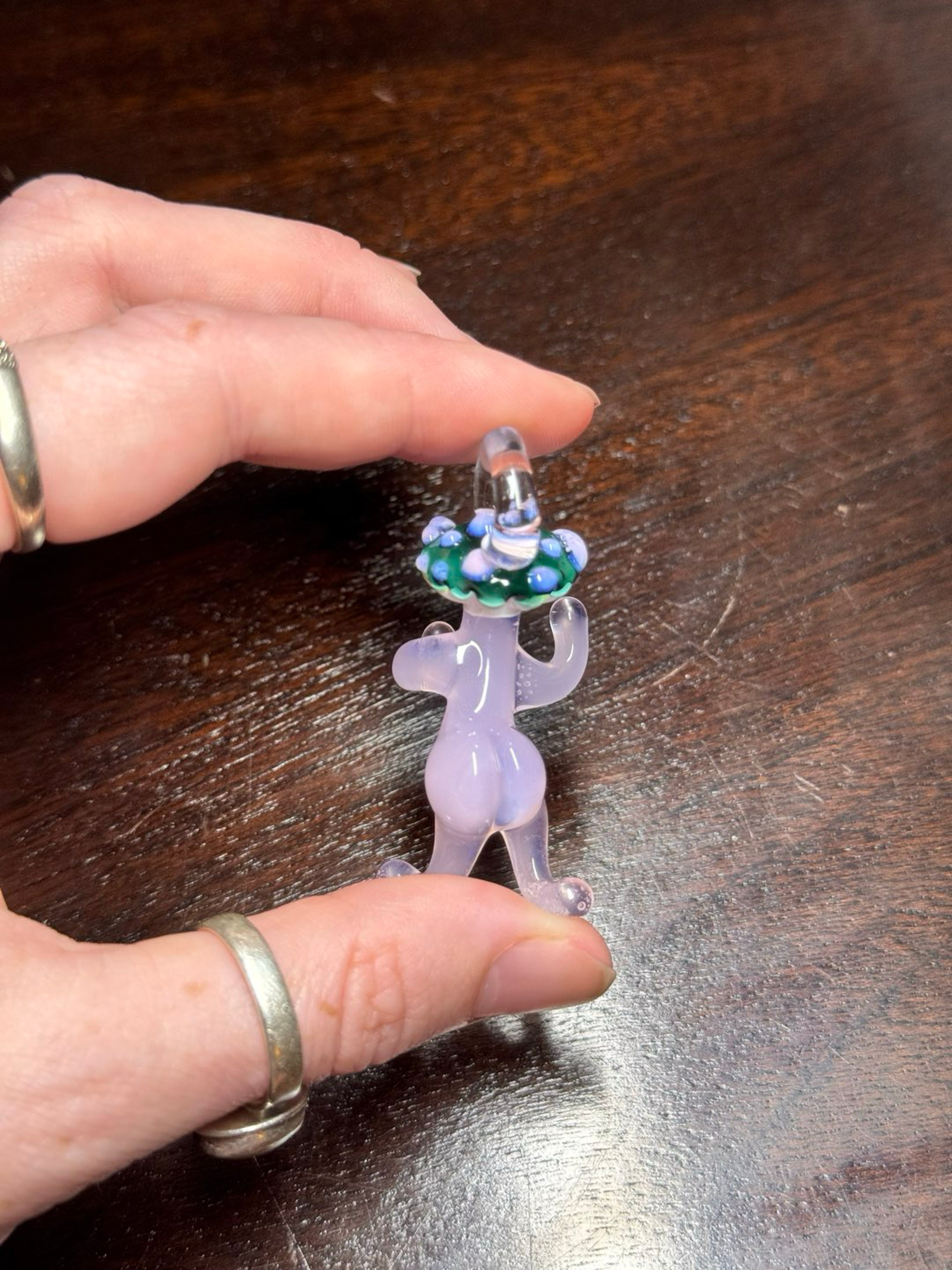 Preview pic of Fancy dancing fungi pendant
