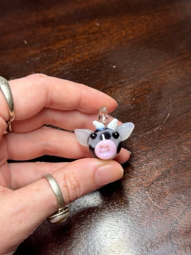 Preview pic of Cow head pendant