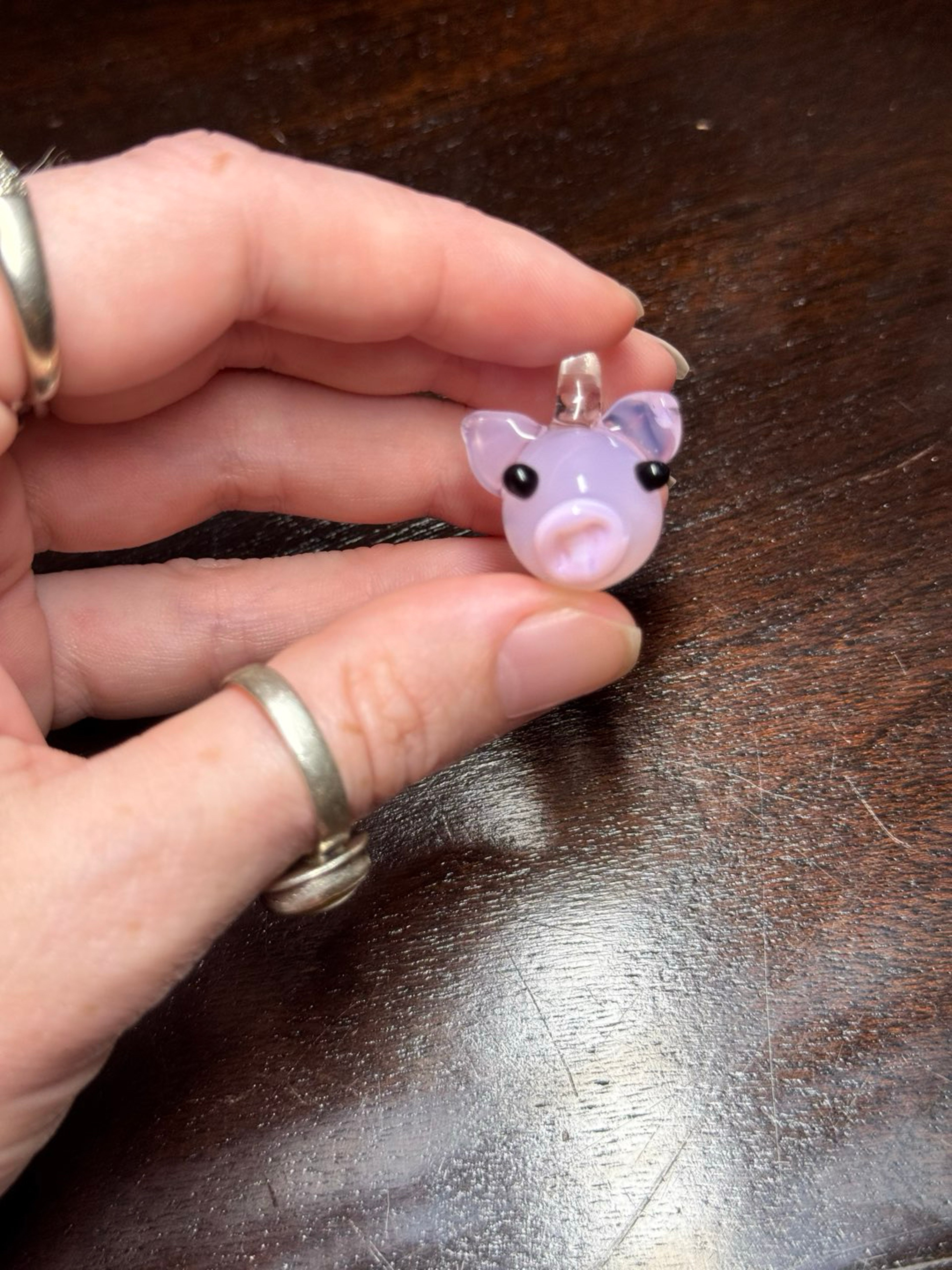 Preview pic of Pig head pendant