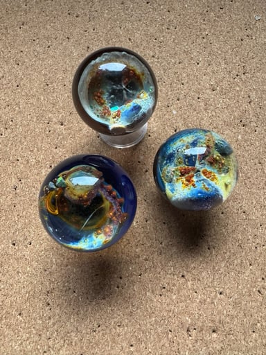 Preview pic of Galaxy marble lot #8
