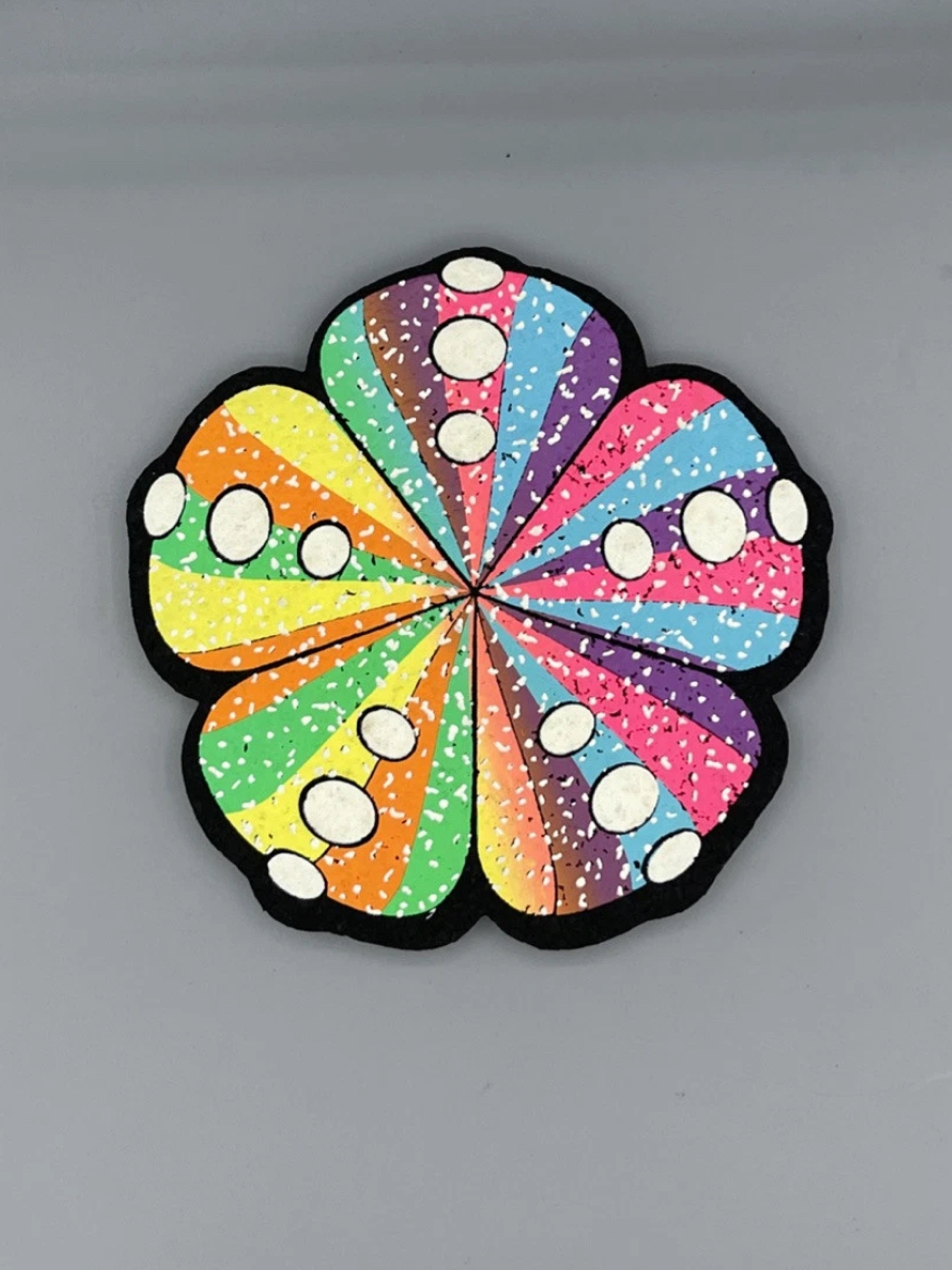 2021 MoodMat- Darby -3” UV Rainbow Peyote image 0
