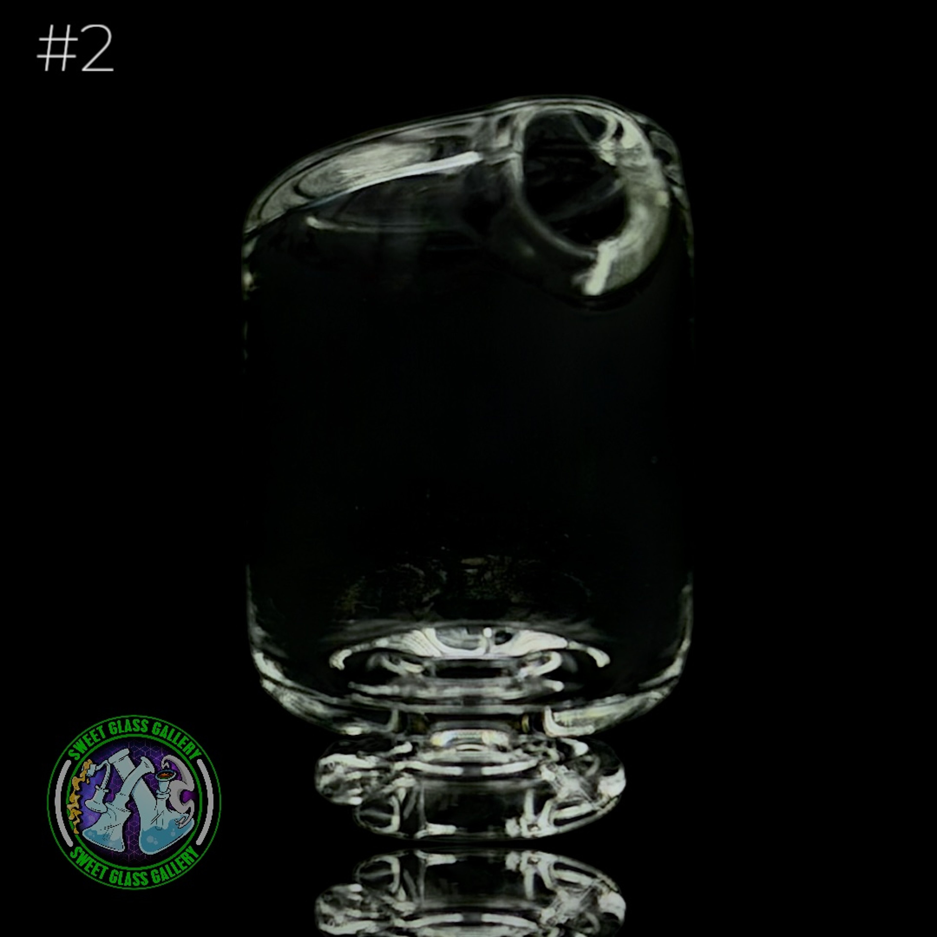 Preview pic of Kizmit Glass - Pivot Top #2 (Clear)