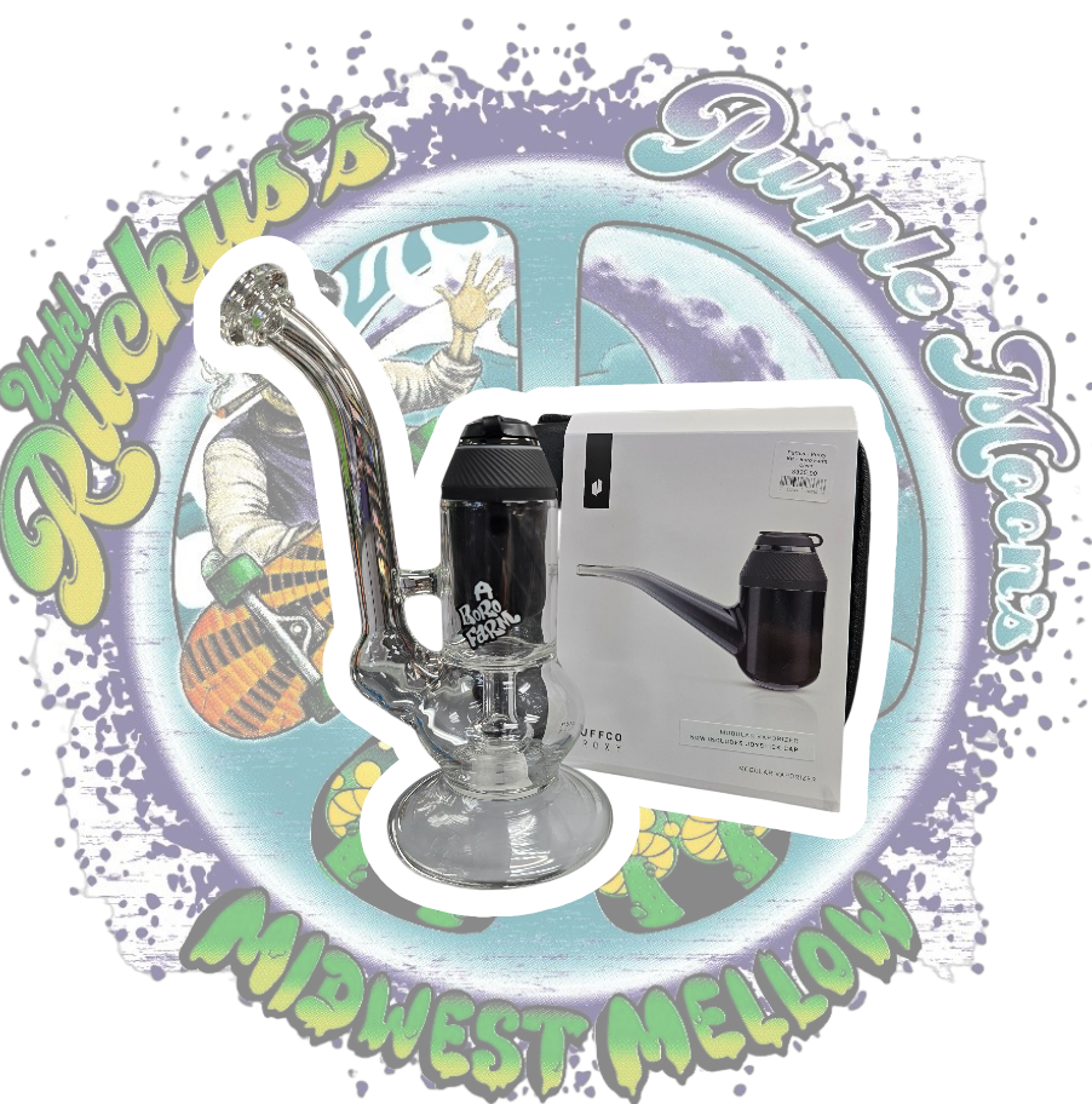 Preview pic of Boro Farm - Puffco Proxy Bubbler Kit