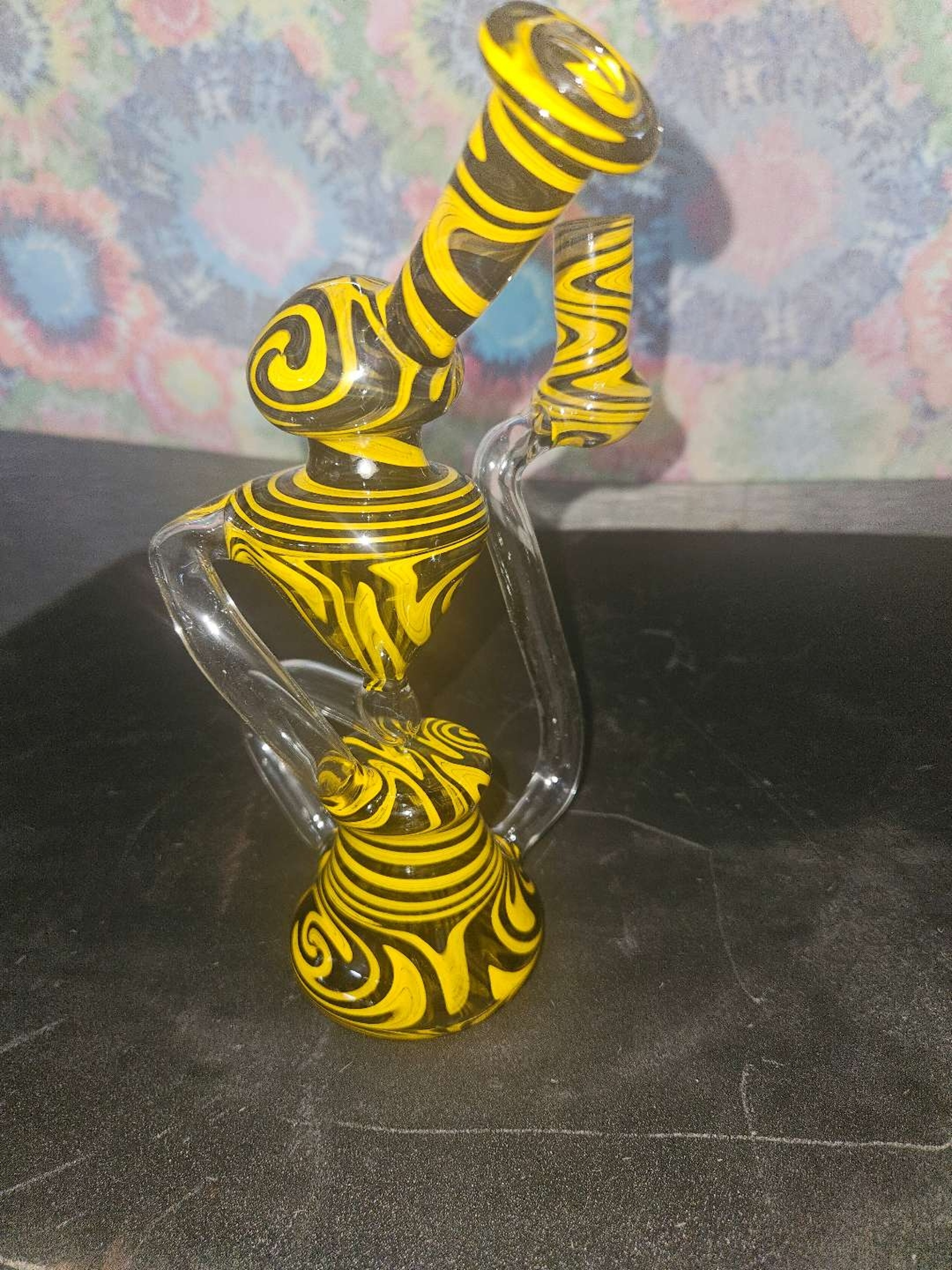 14mm recycler black and yellow image 0