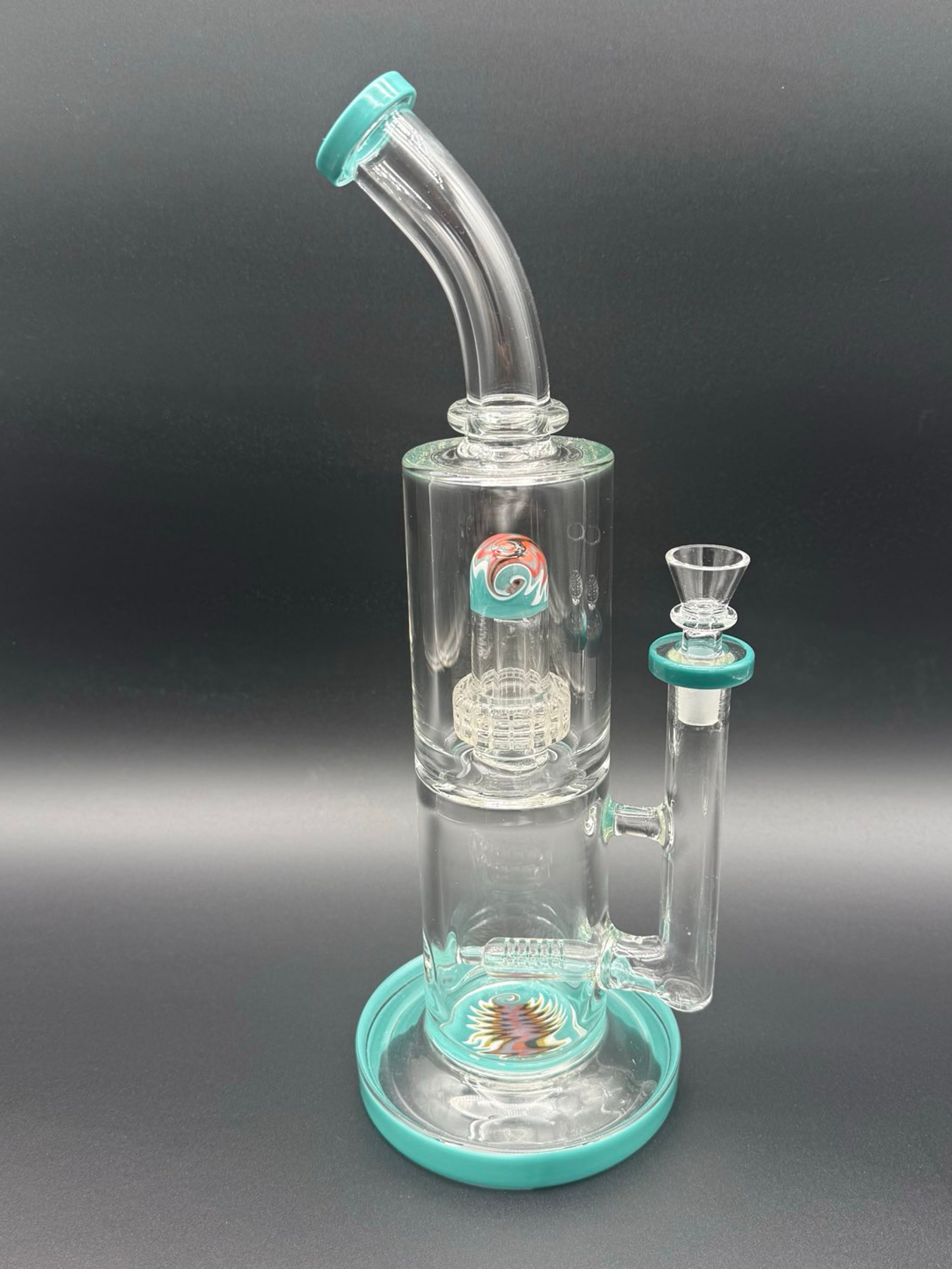 Preview pic of 13.5″ Inline to Matrix Perc Bong – 14mm