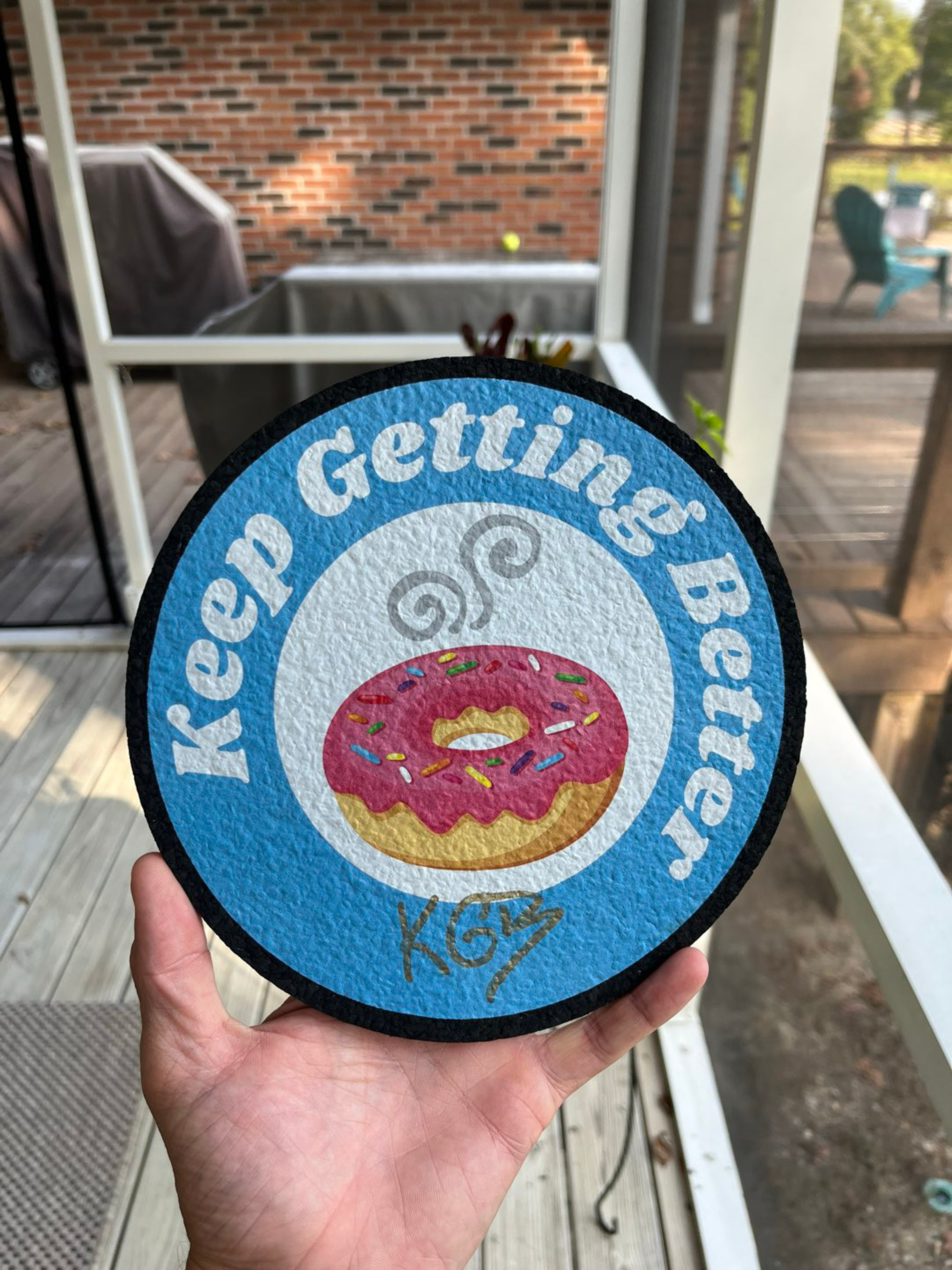 Preview pic of KGB 8” Coaster by Moodmats