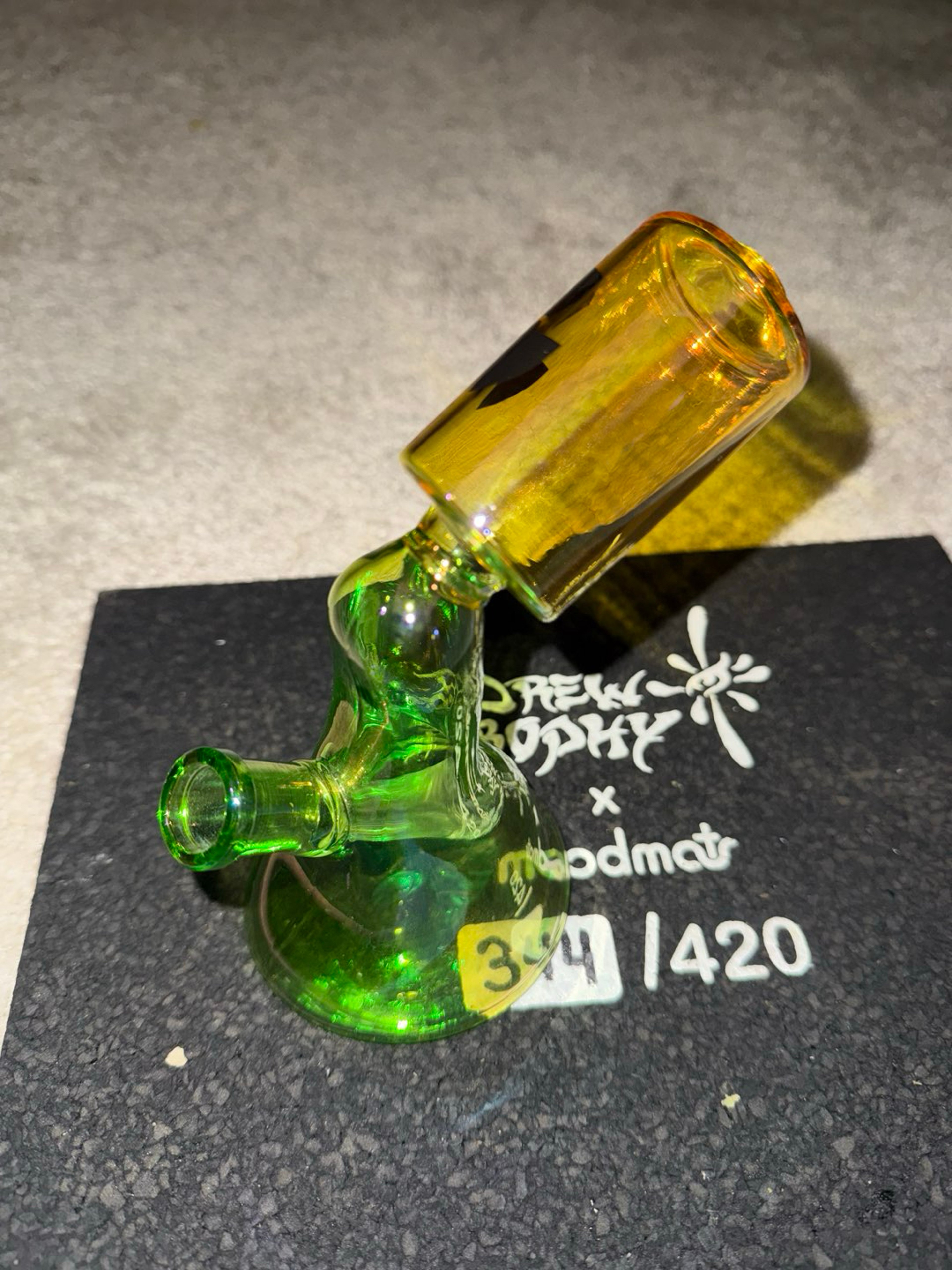 Preview pic of Radioactive spill rig/bong