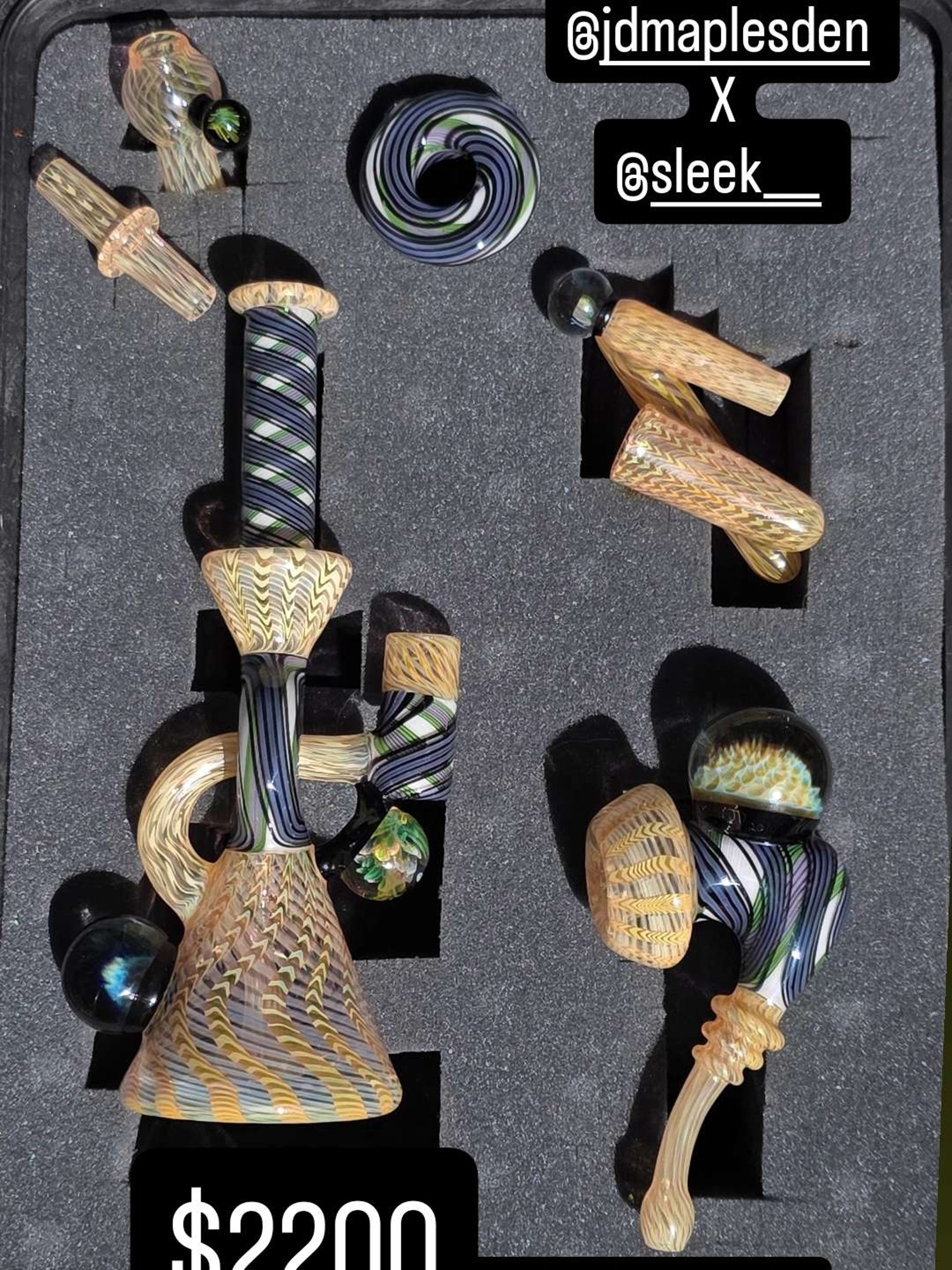 Preview pic of Jd maplesden x sleek wormhole set