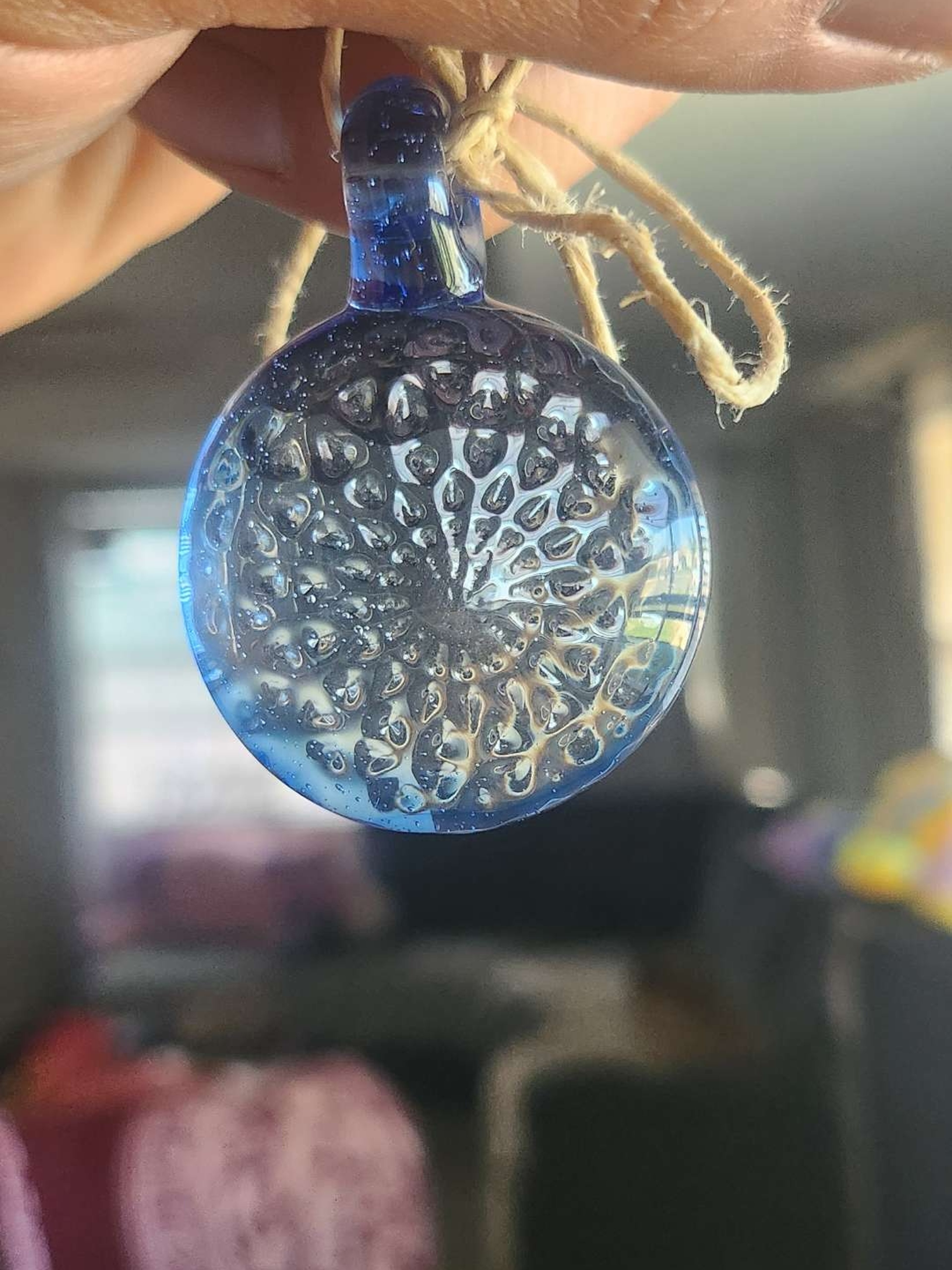Retti stamp pendant image 0