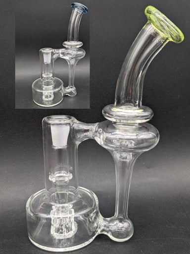 Preview pic of GREEK GLASS 10MM RBR BONG