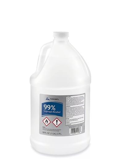 Preview pic of 4x 99% isopropyl alcohol sealed 1 gallon (x4)