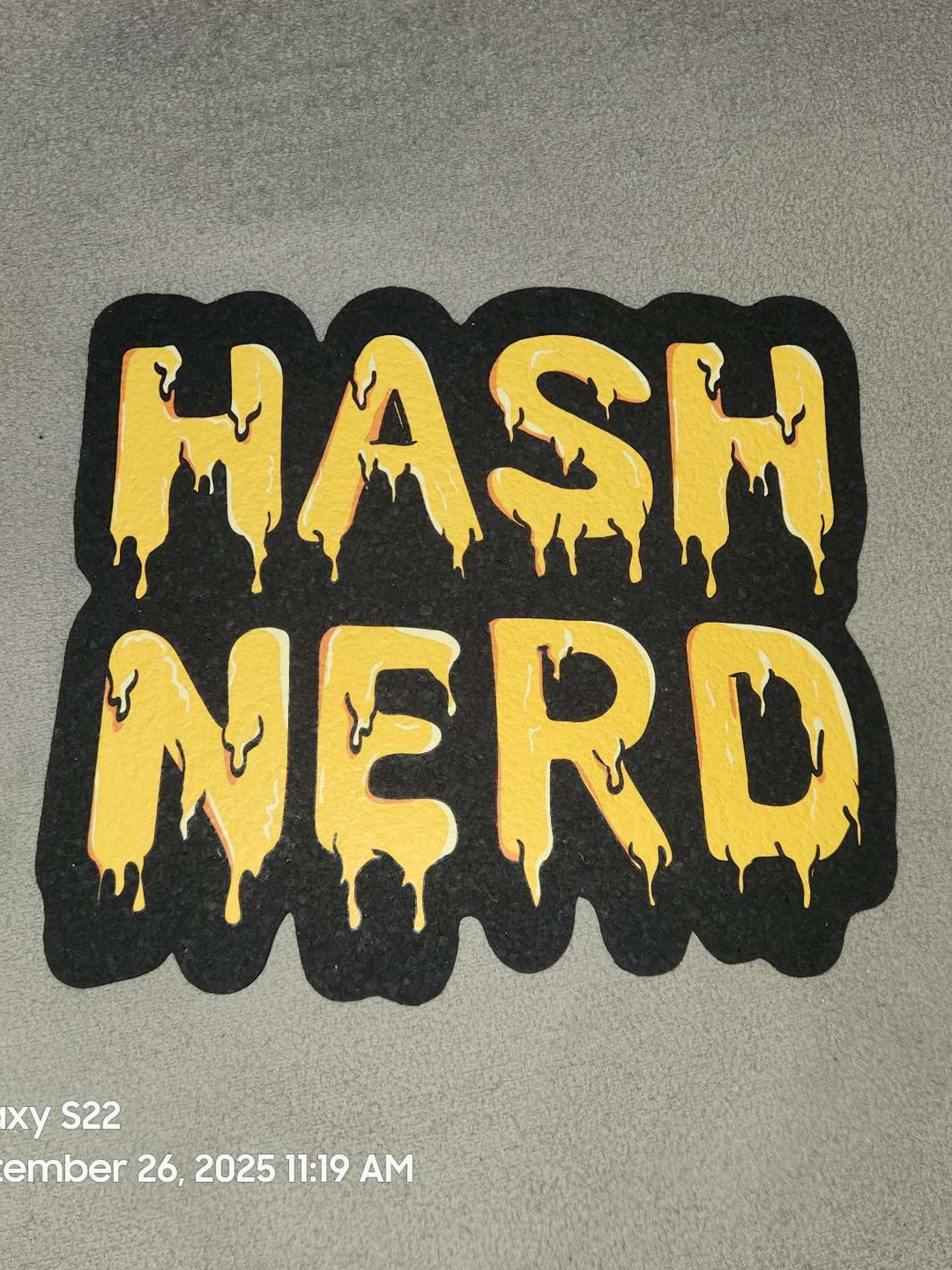 Preview pic of Hash Nerd drippy Moodmats