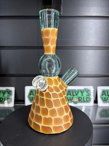 Preview pic of Robertson glass jammer green with print