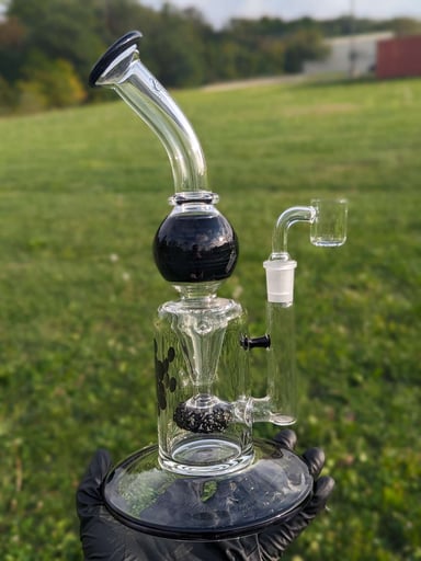 Preview pic of Envy Glass 11" "Pop Rocks" Incycler Dab Rig