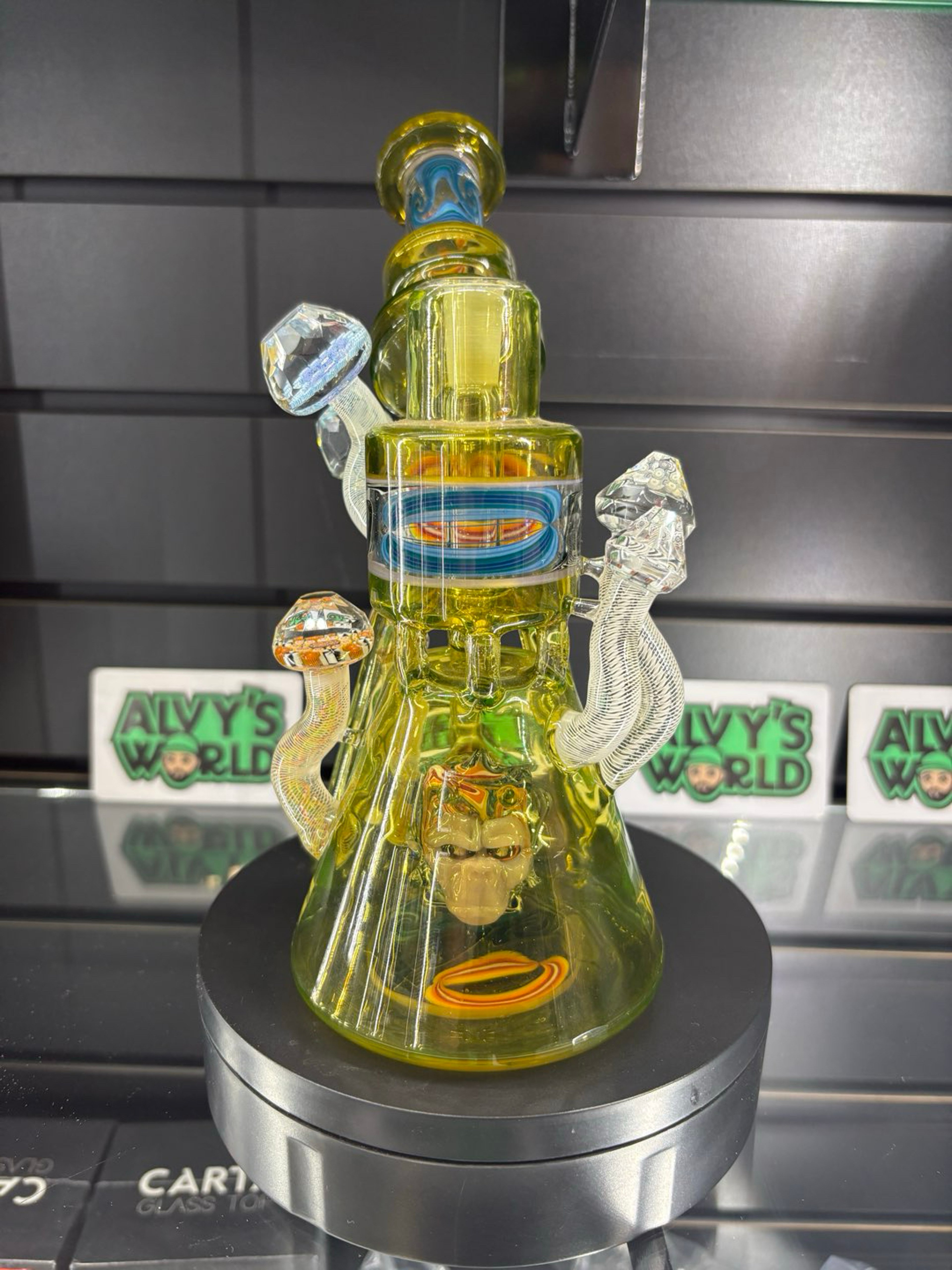Preview pic of Blusun x Ferri x Future x Mr. Facets dab rig masterpiece