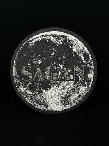 Preview pic of RARE Sagan Moon Mat by Sagan Glass x Moodmats