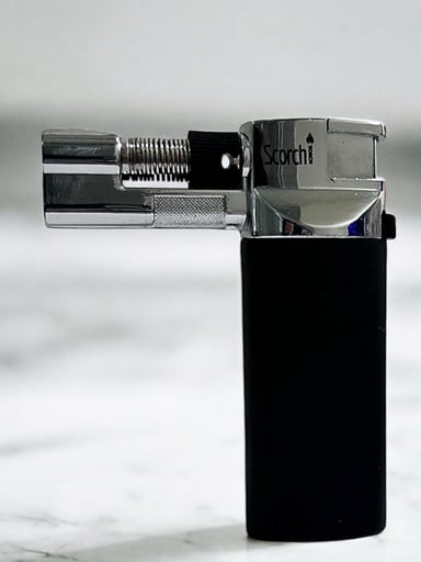 Preview pic of Scorch Multipurpose Butane Torch 3.5” in Matte Black ♣️