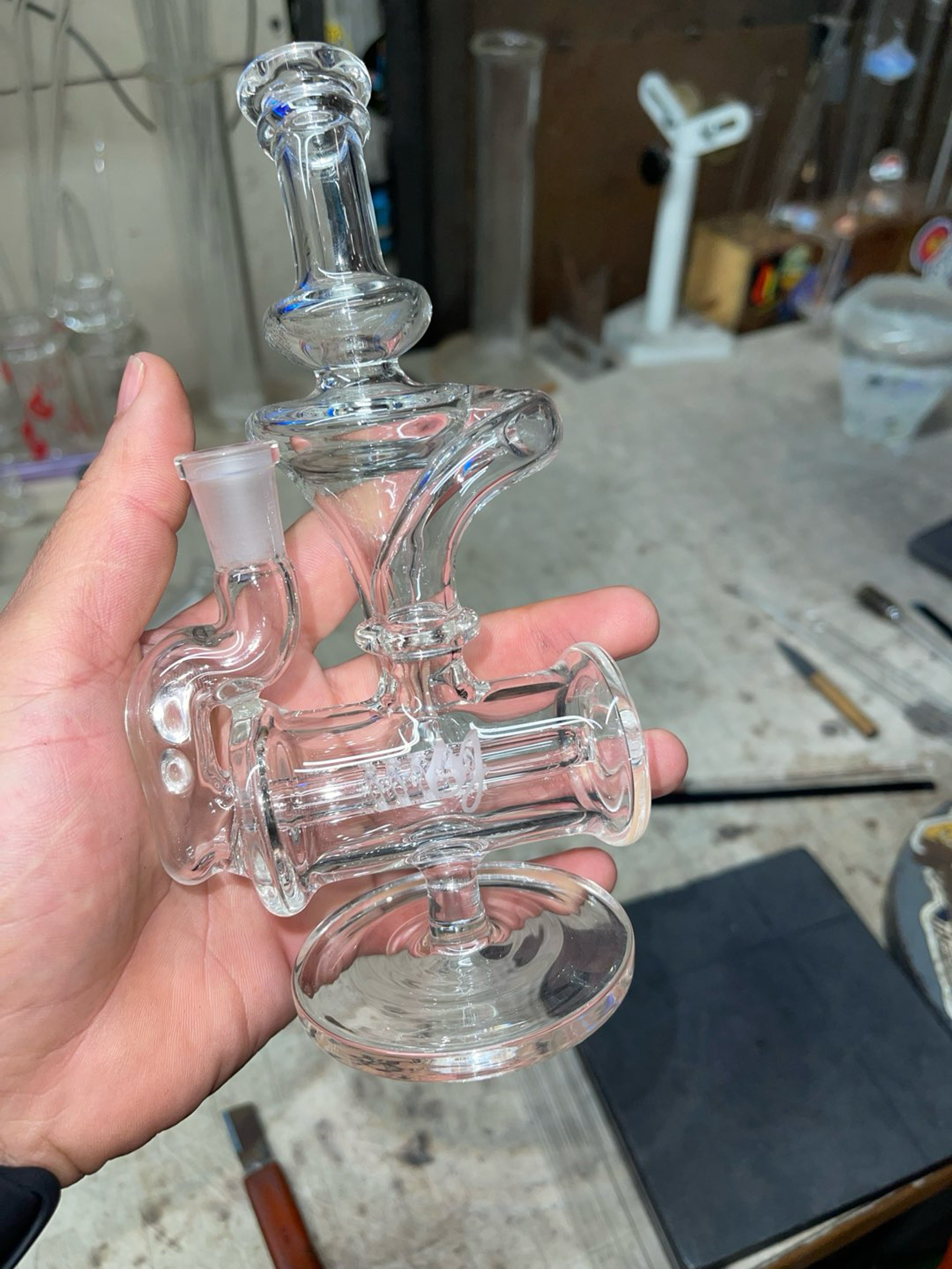 Preview pic of 10mm joint,7” tall (banger and slurper set not included )