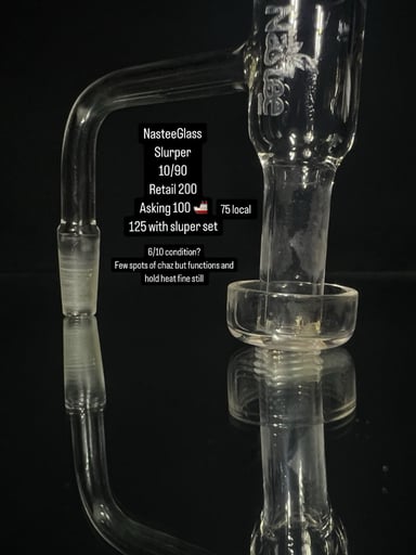 Preview pic of Nastee glass slurper (used)
