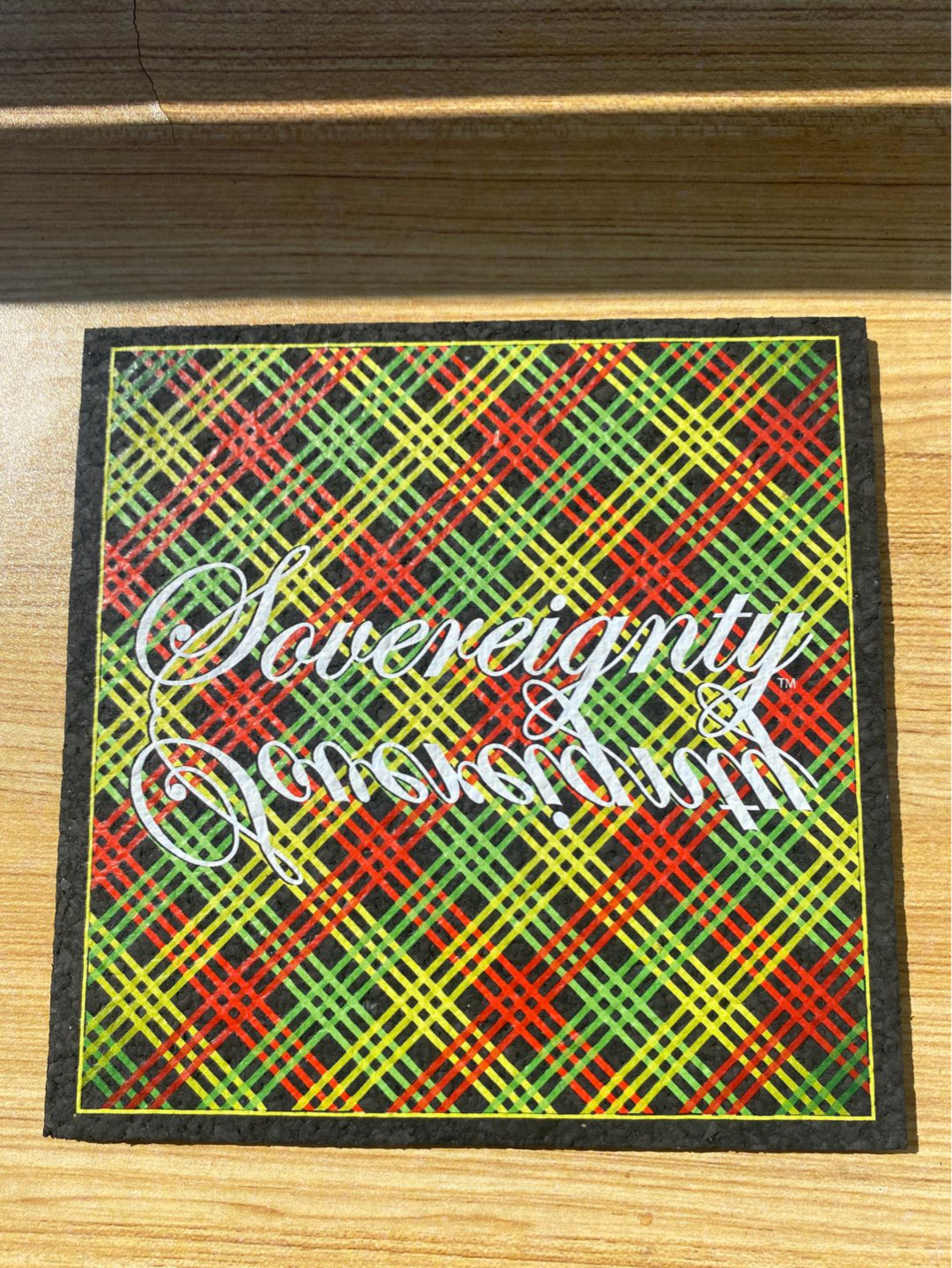 Sovereignty Moodmat (2024 LE): Sov™️ Rasta Square image 0