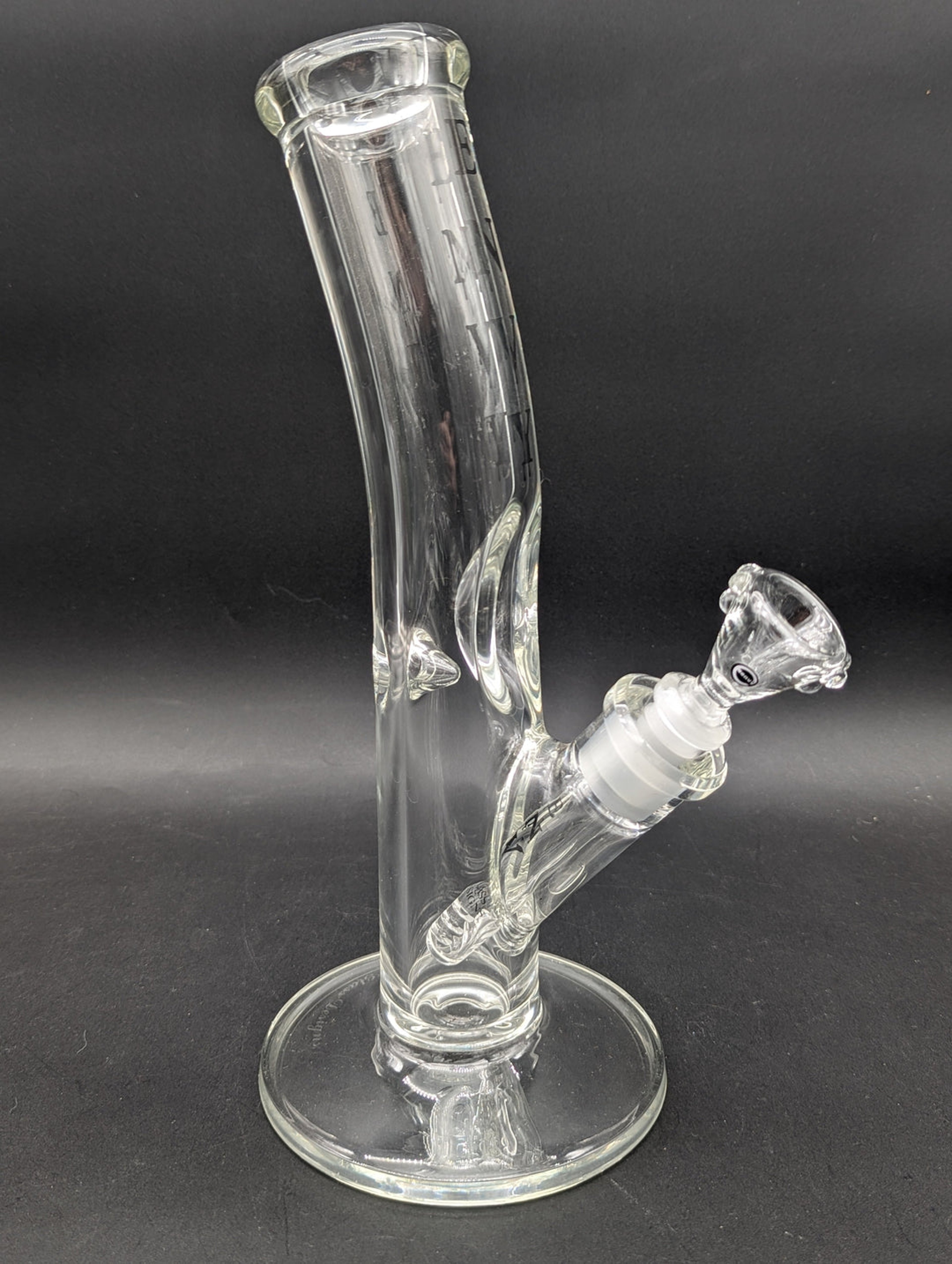 ENVY GLASS 12.5" 9MM BENT NECK STRAIGHT TUBE image 0