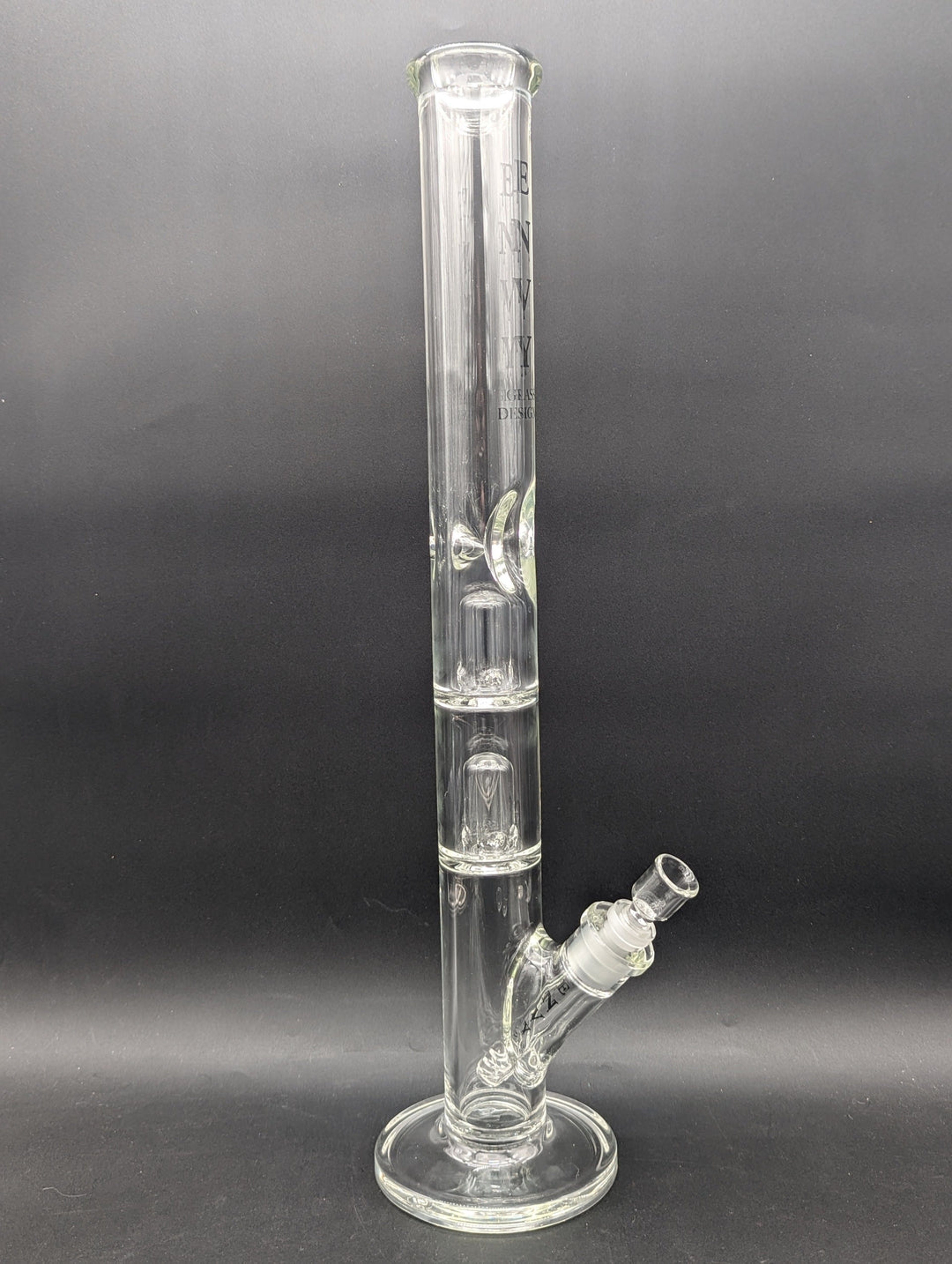 ENVY GLASS 21" DUAL PERC STRAIGHT TUBE image 0