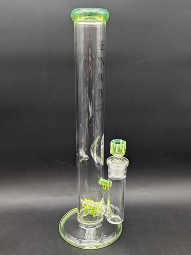 Preview pic of ENVY GLASS 16" INLINE CANDLE SERIES STRAIGHT BONG