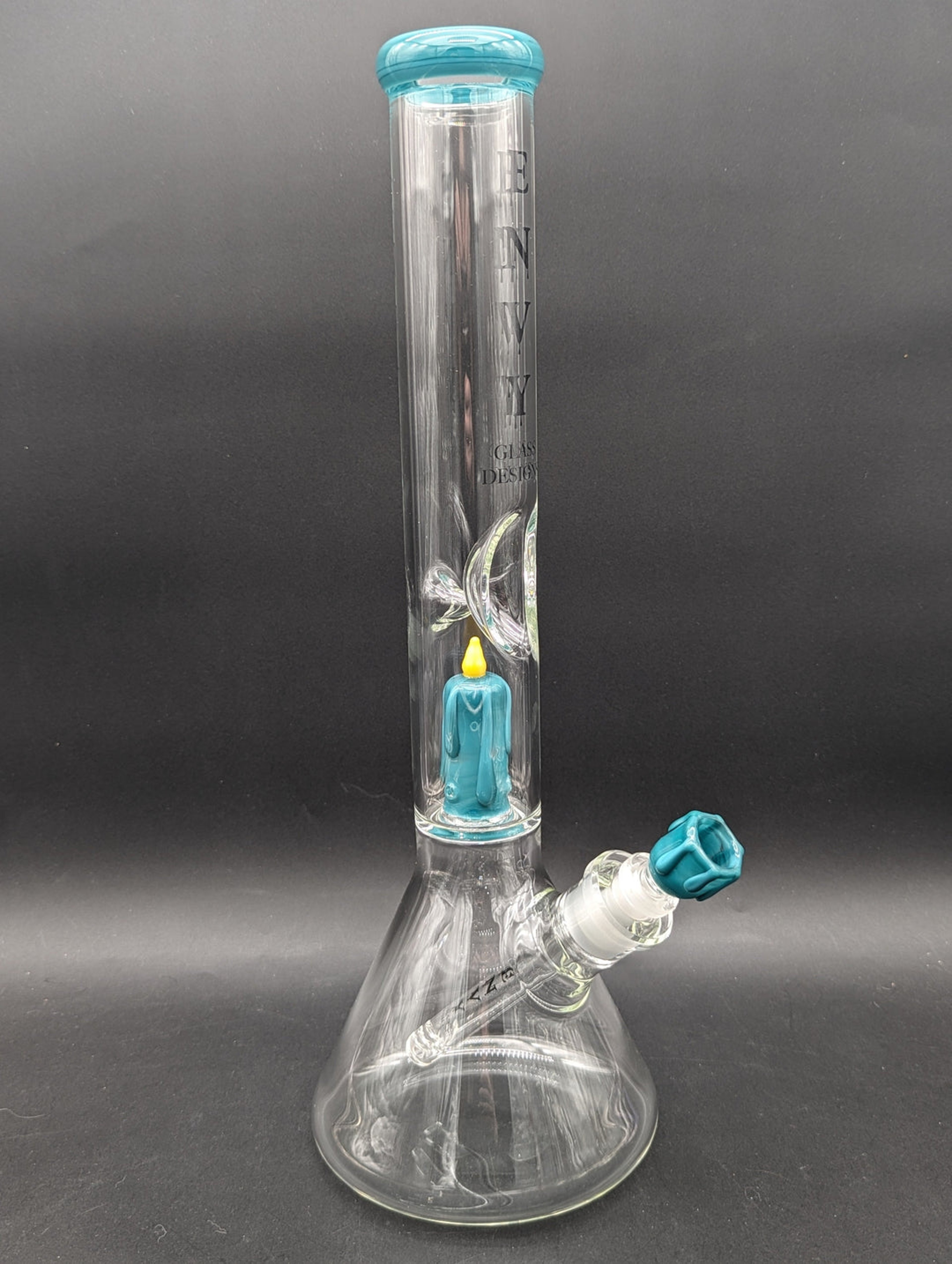 ENVY GLASS 17" CANDLE SERIES BEAKER BONG image 0