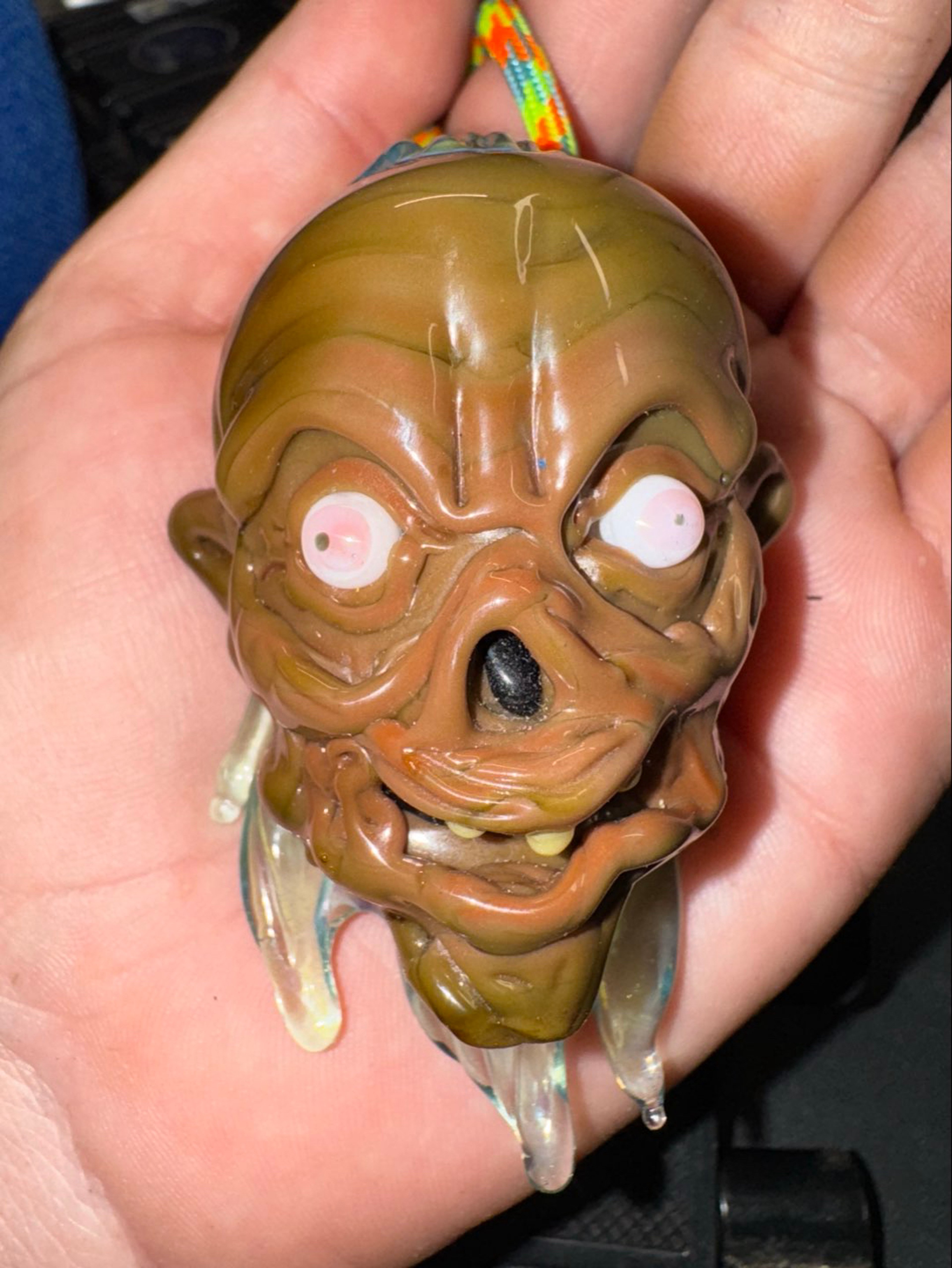 Preview pic of Ghost Glass Tales From the Crypt pendant