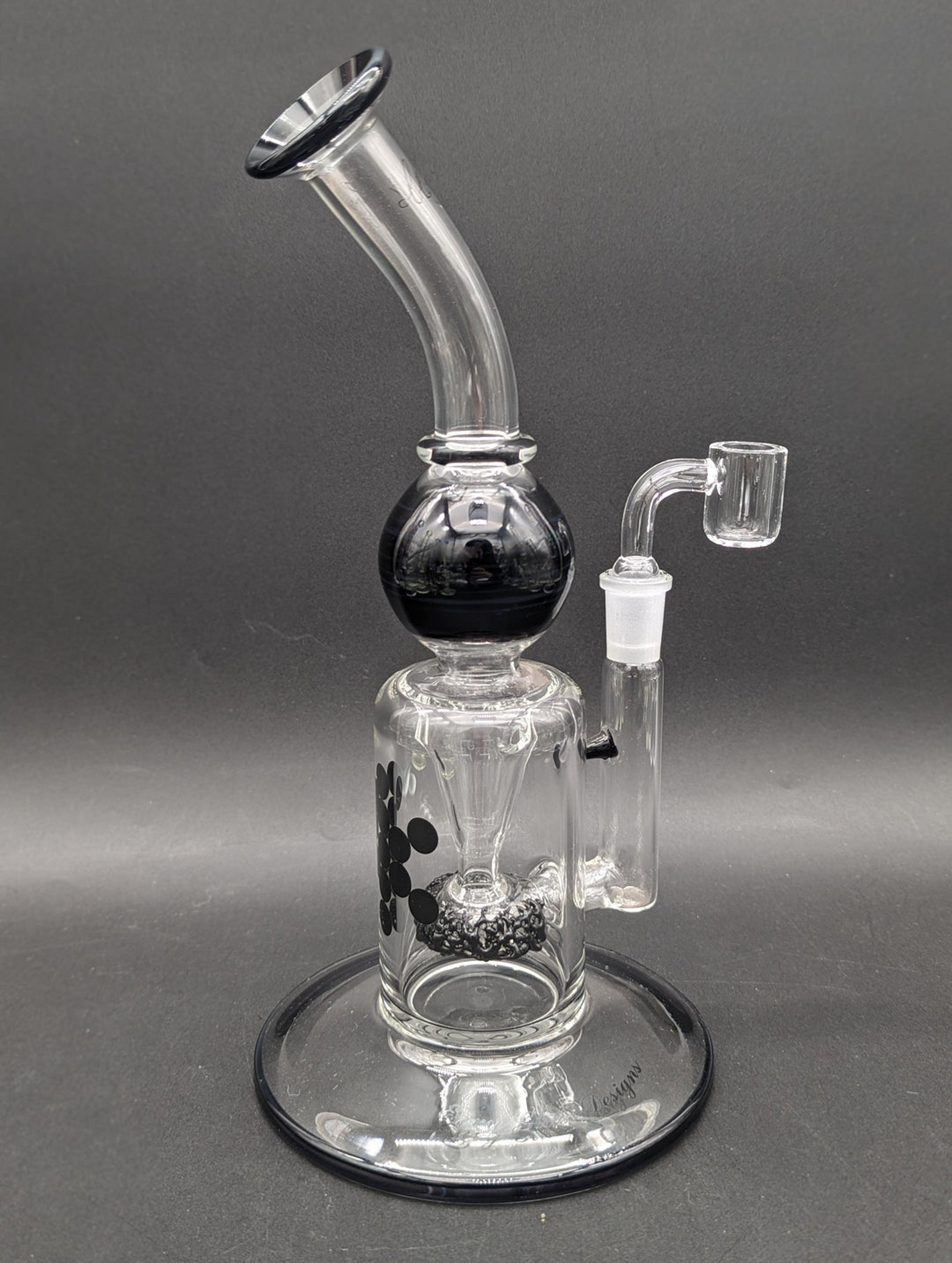 ENVY GLASS 11" "POP ROCKS" INCYCLER DAB RIG image 0
