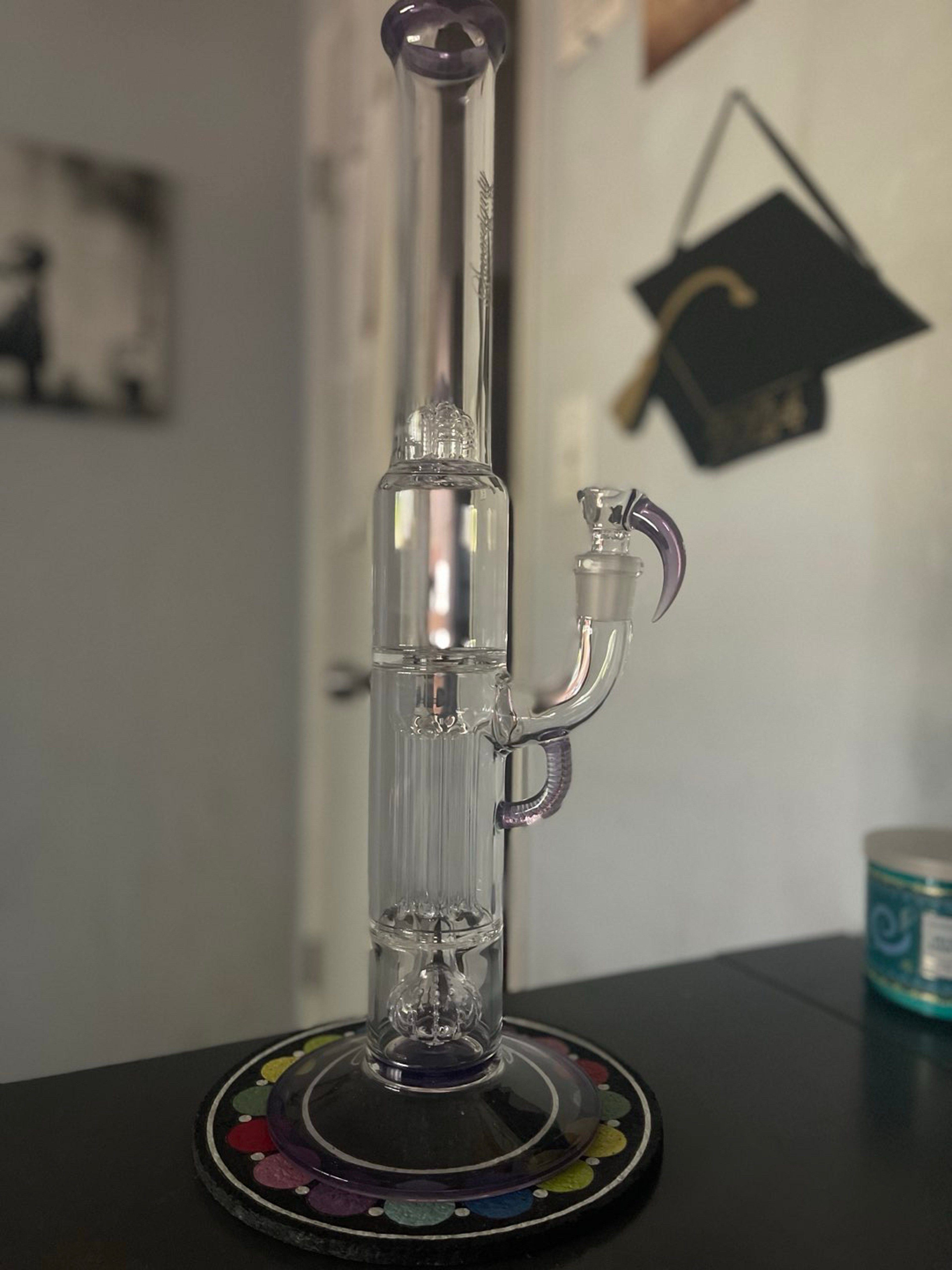 Preview pic of Sovereignty Straight Peyote Pillar accented in Wildberry Icewater