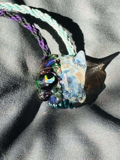 Preview pic of Handmade Pendant Necklace/clasp Quality Hemp Handmade Custom Order Send Pic We Make