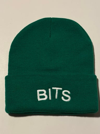 Preview pic of Bits Brand Green Beanie
