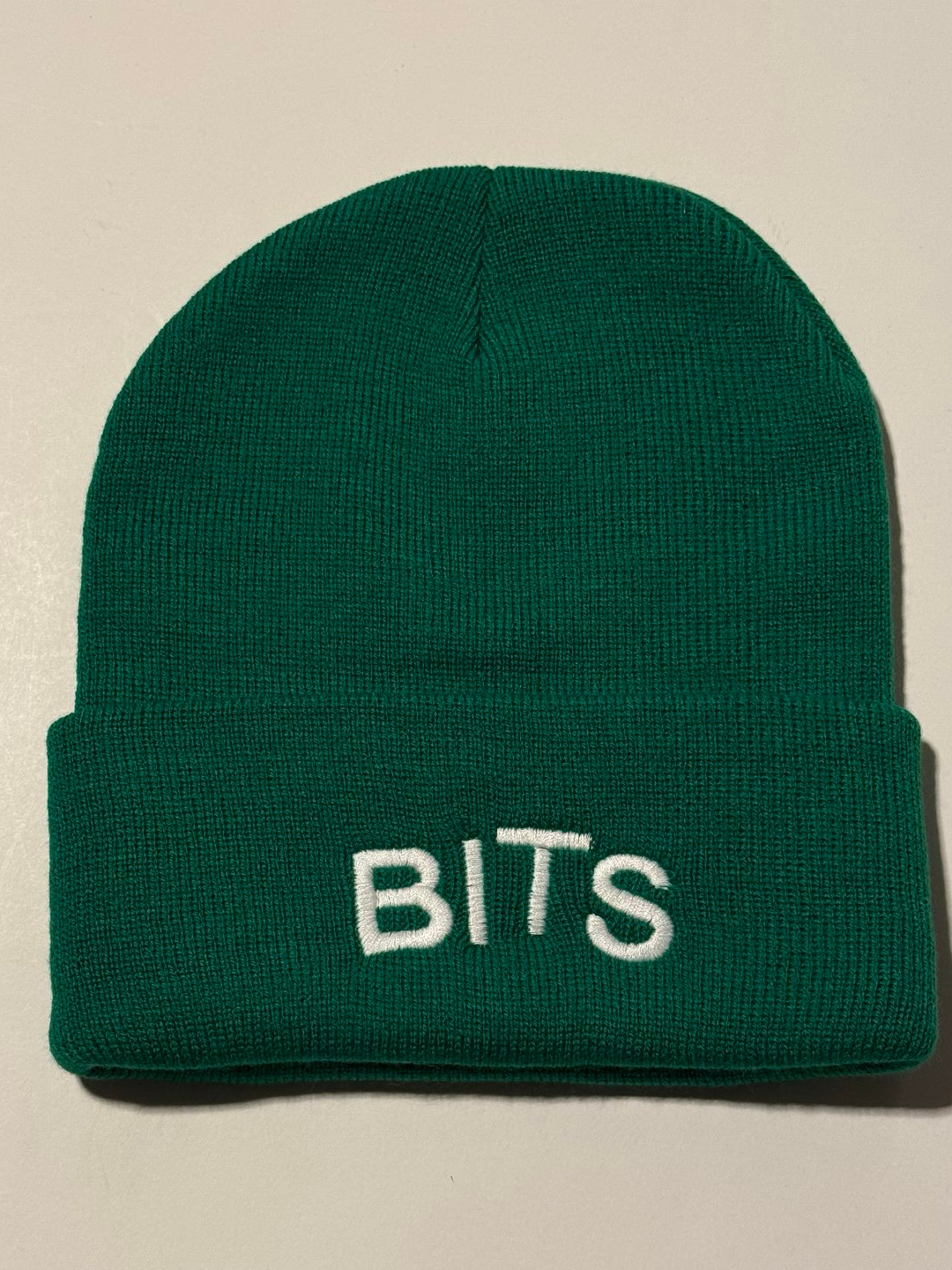 Bits Brand Green Beanie image 0
