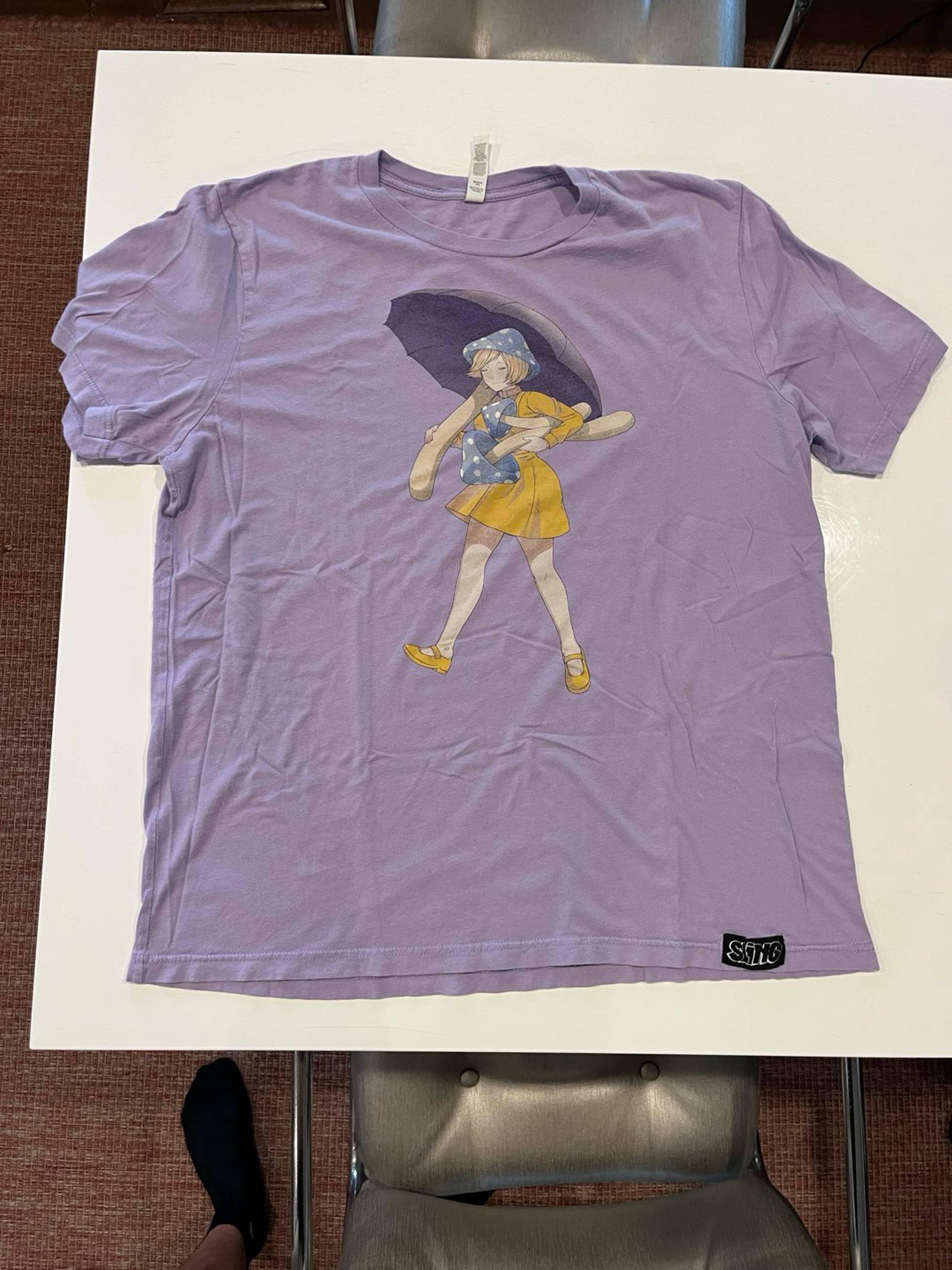 Preview pic of XL Anime Girl Shirt by Slinger
